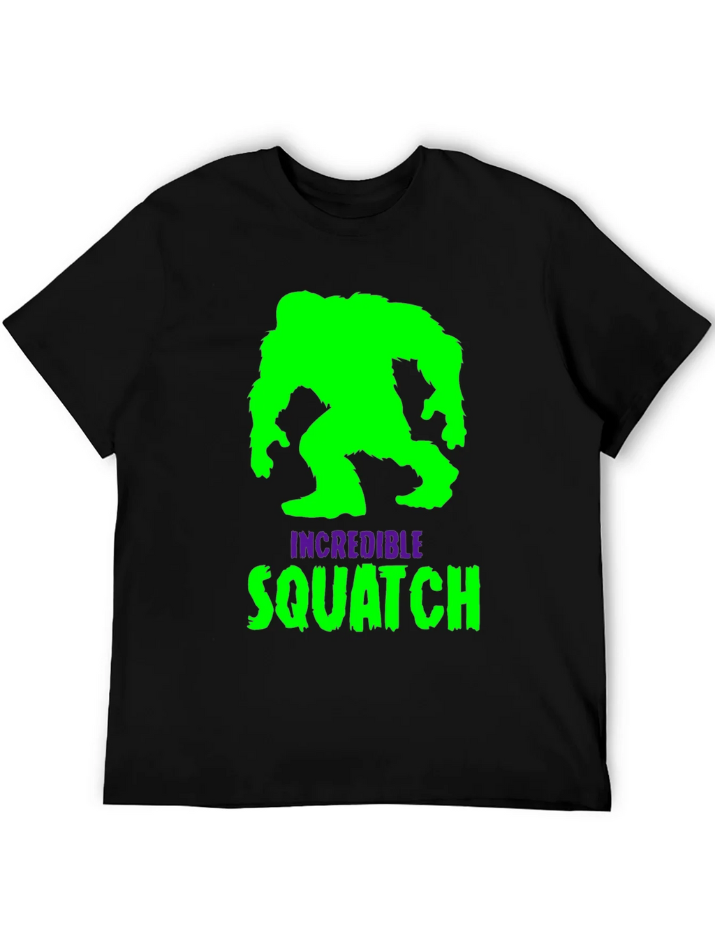 Incredible Squatch Black T-Shirt