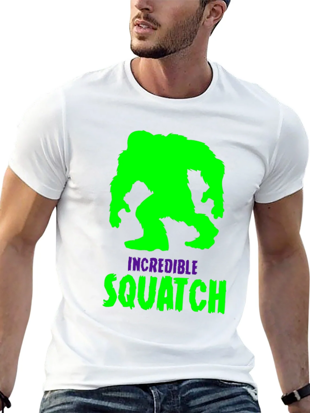 Incredible Squatch Black T-Shirt