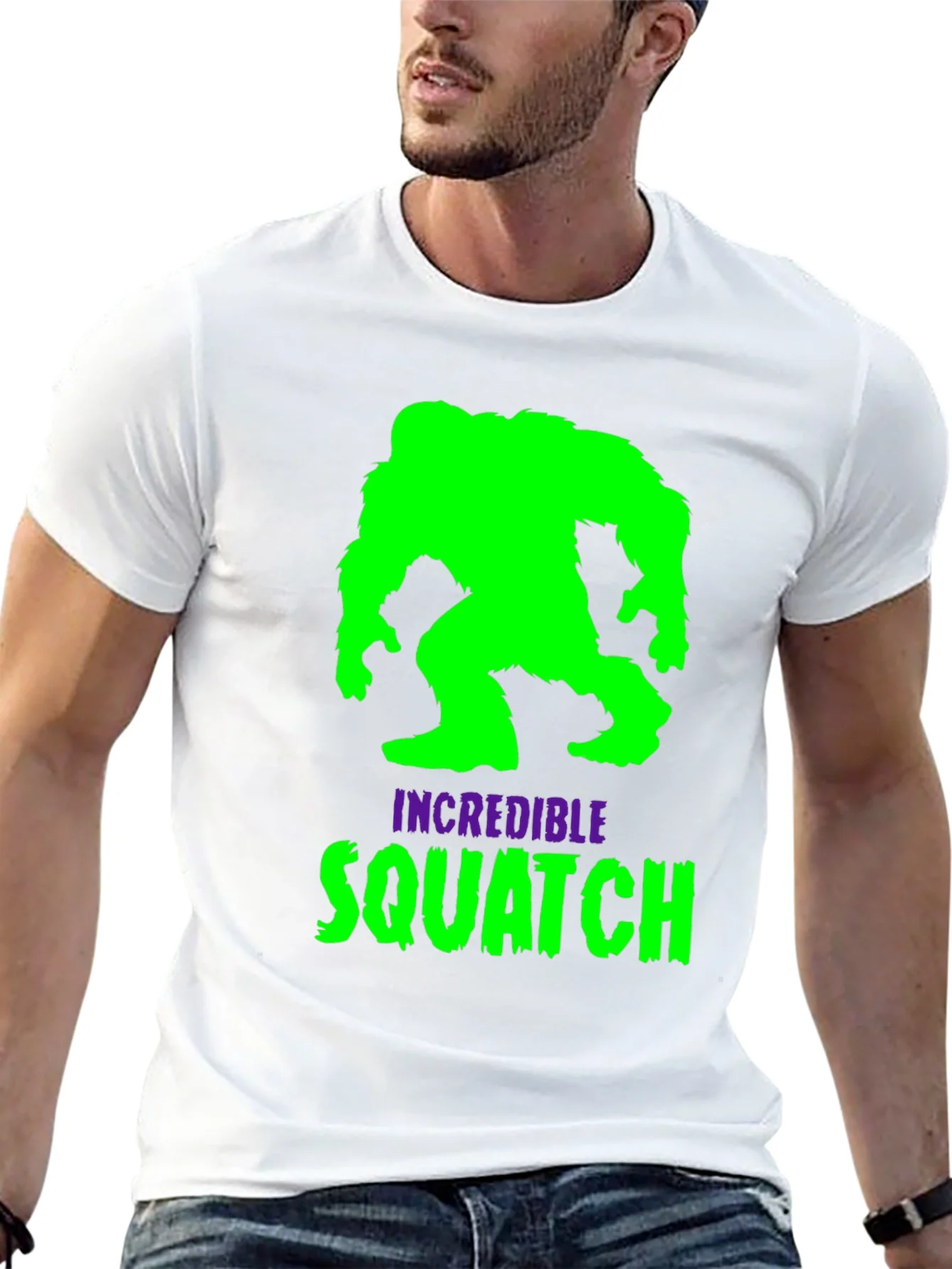 Incredible Squatch Black T-Shirt