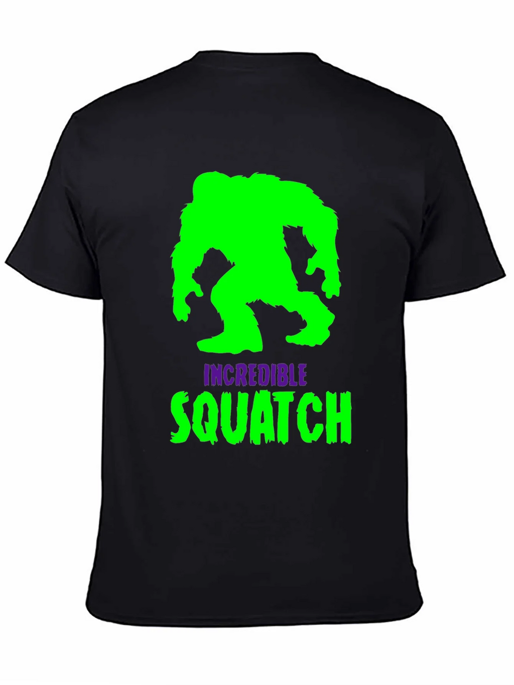 Incredible Squatch Black T-Shirt