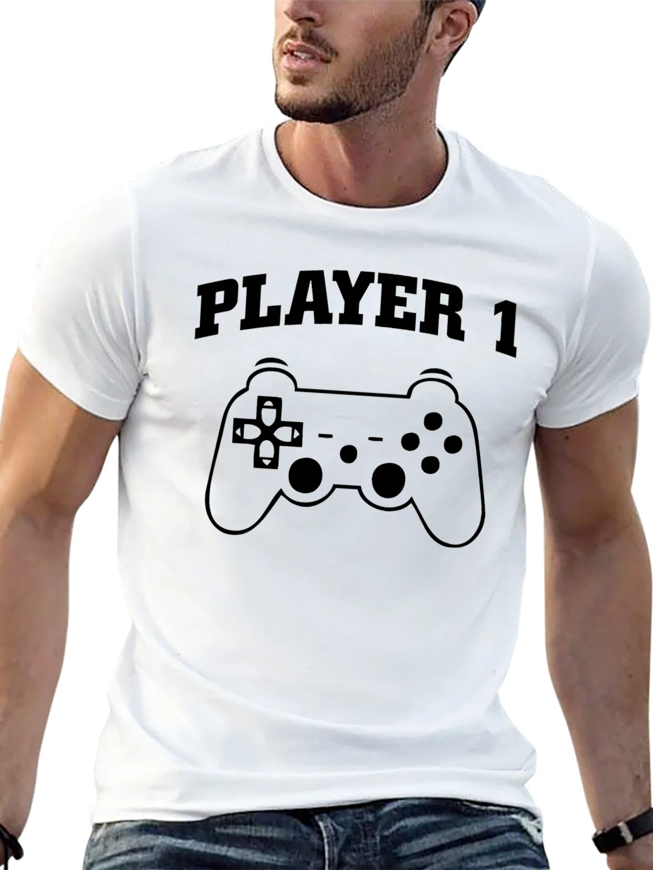Player 1 T-Shirt - Gamer Style