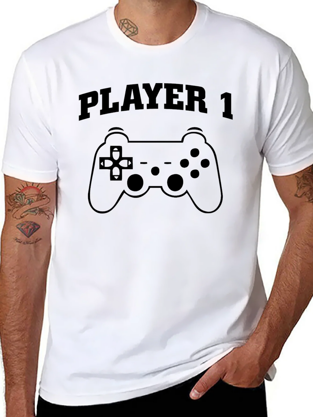 Player 1 T-Shirt - Gamer Style