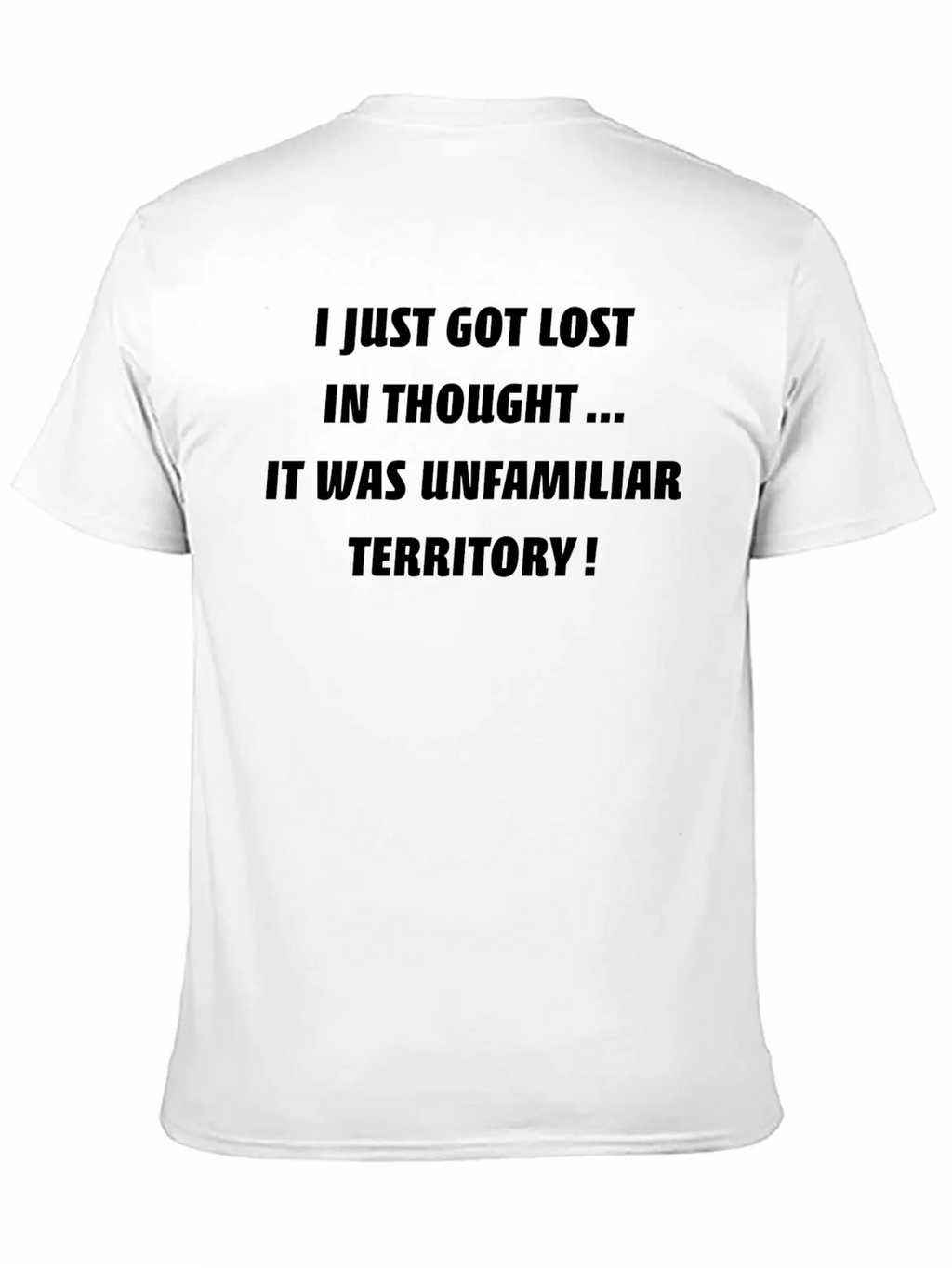 Lost in Thought Novelty Graphic T-Shirt