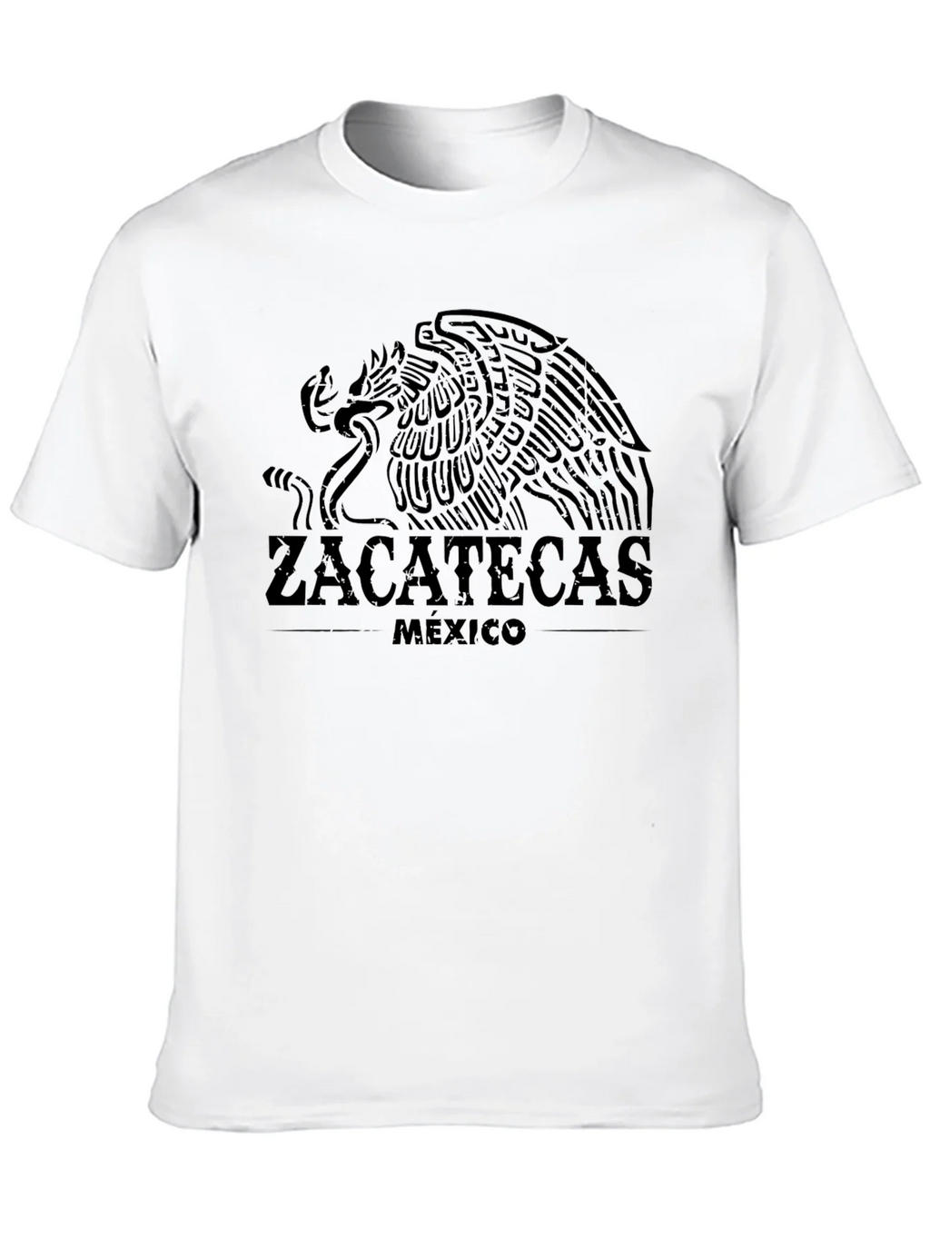 Zacatecas Mexico Eagle Graphic T-Shirt
