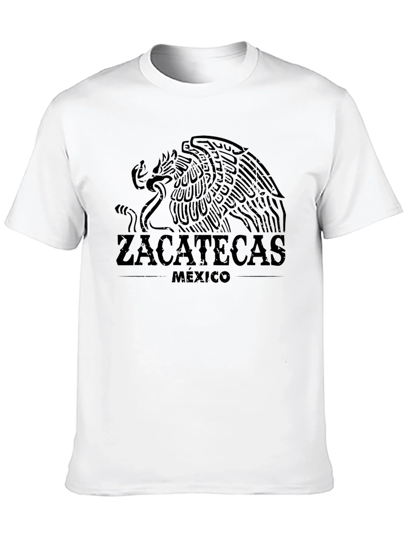 Zacatecas Mexico Eagle Graphic T-Shirt