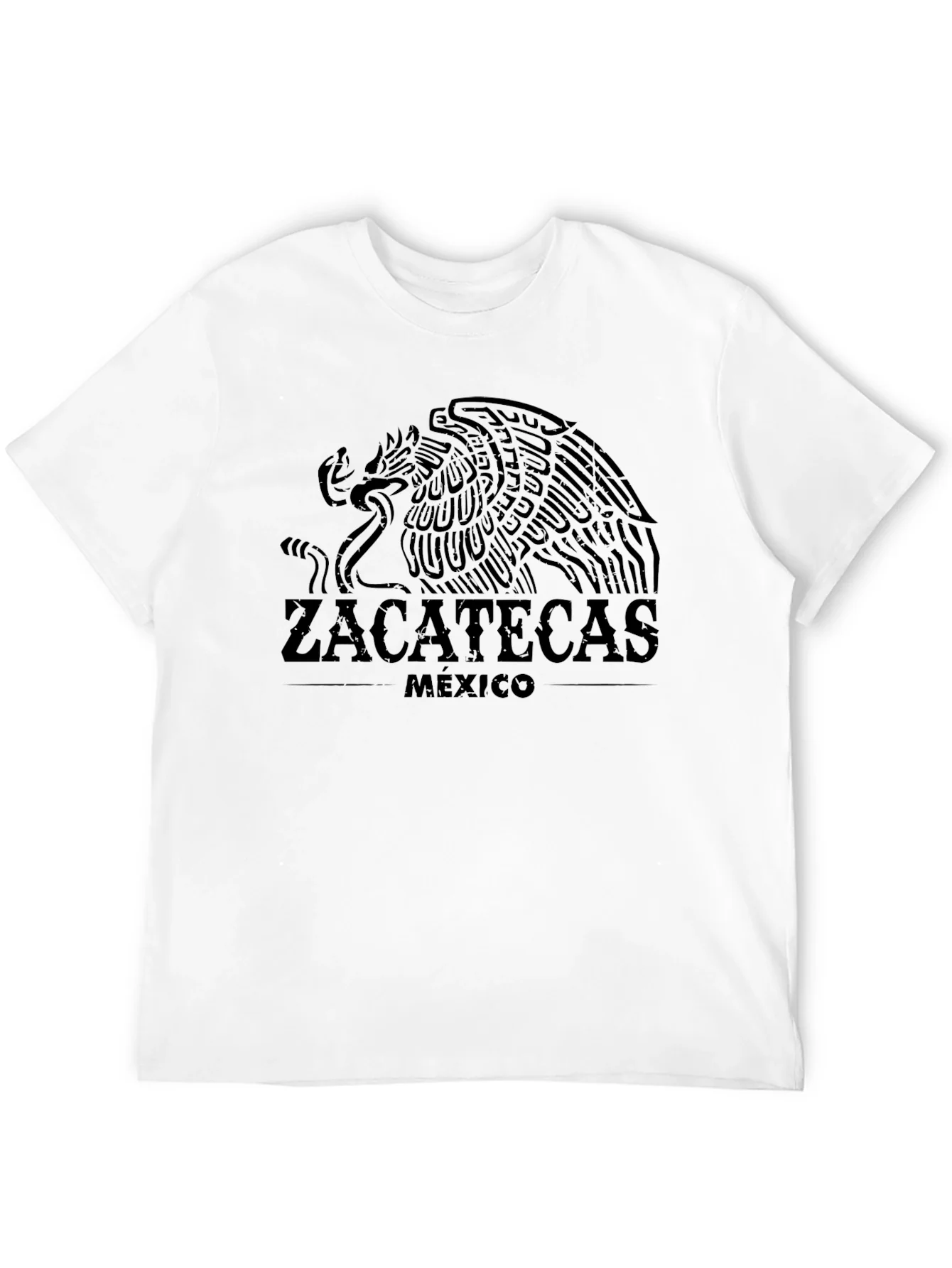 Zacatecas Mexico Eagle Graphic T-Shirt