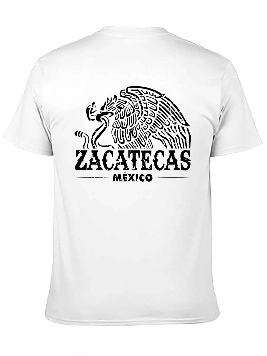 Zacatecas Mexico Eagle Graphic T-Shirt