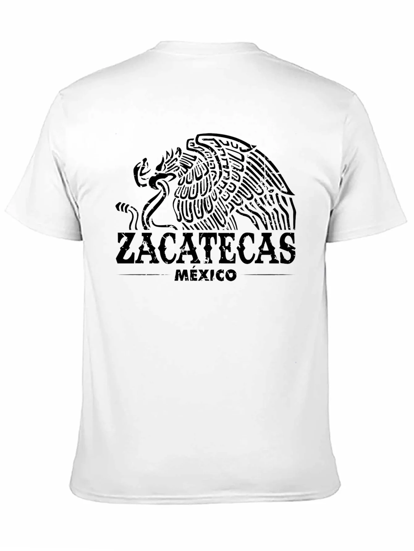Zacatecas Mexico Eagle Graphic T-Shirt