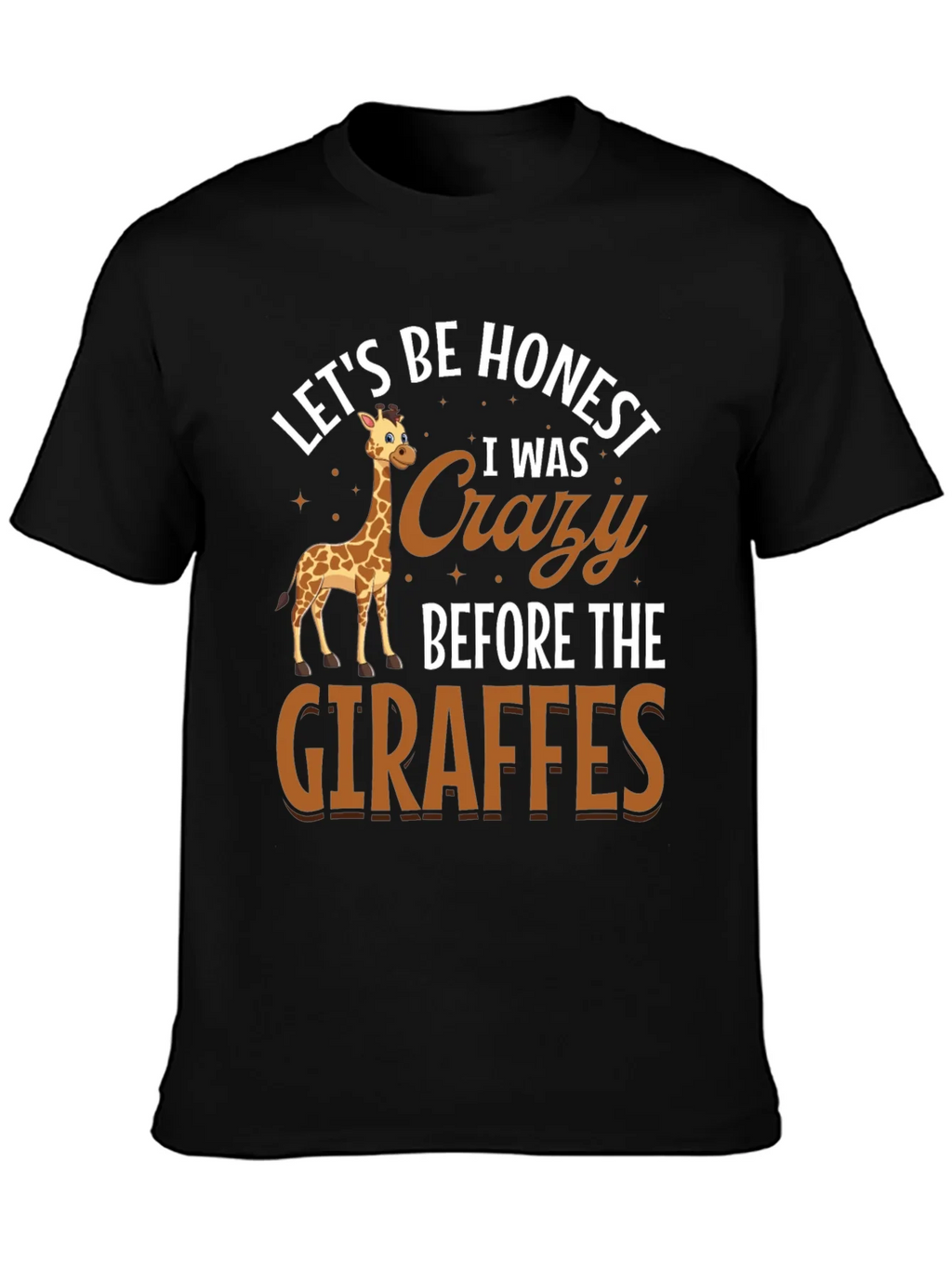 Crazy About Giraffes Tee