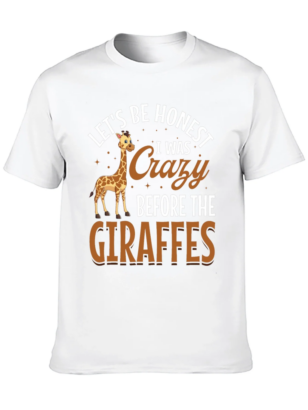 Crazy About Giraffes Tee