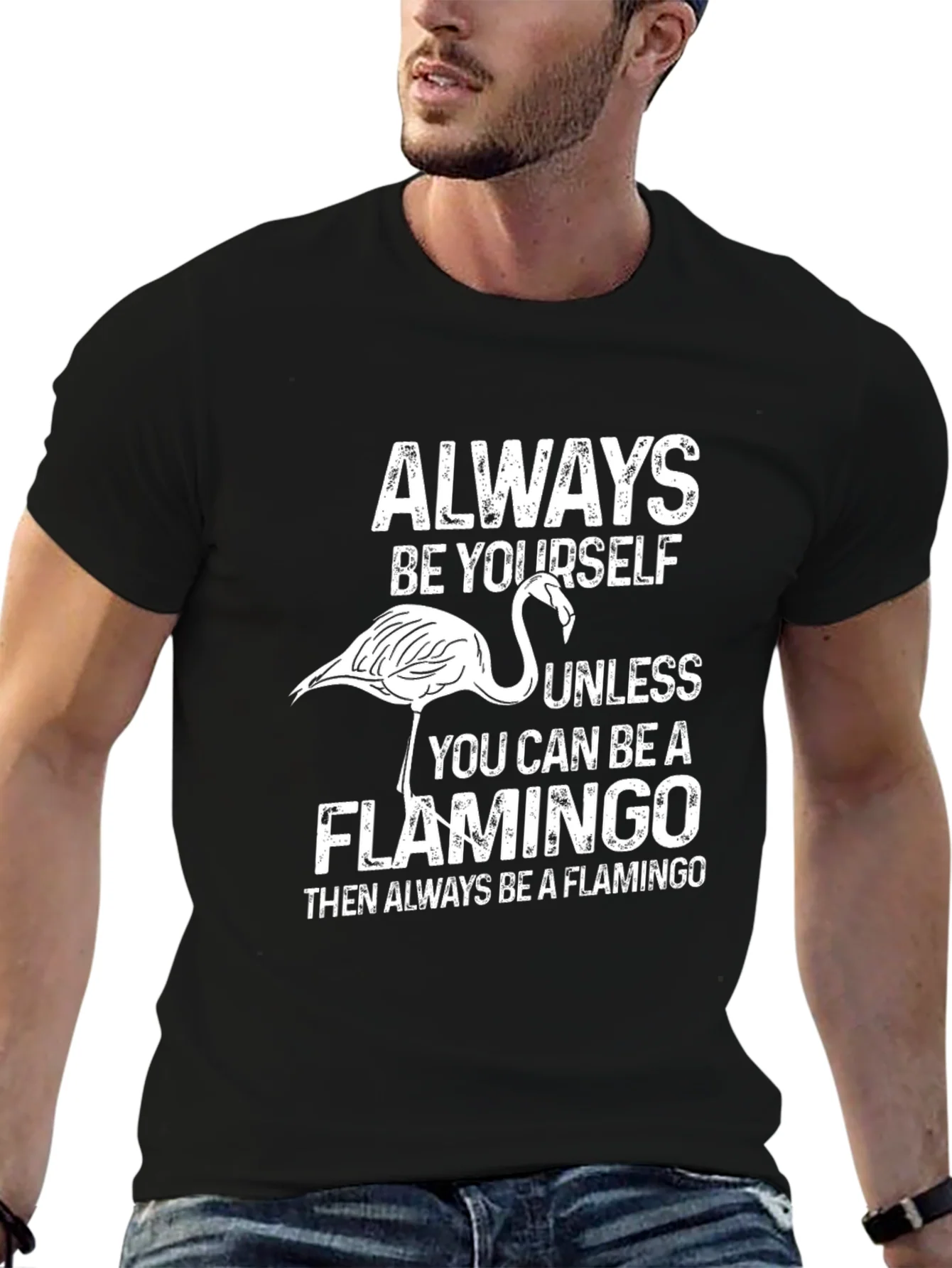 Always Be A Flamingo Graphic T-Shirt