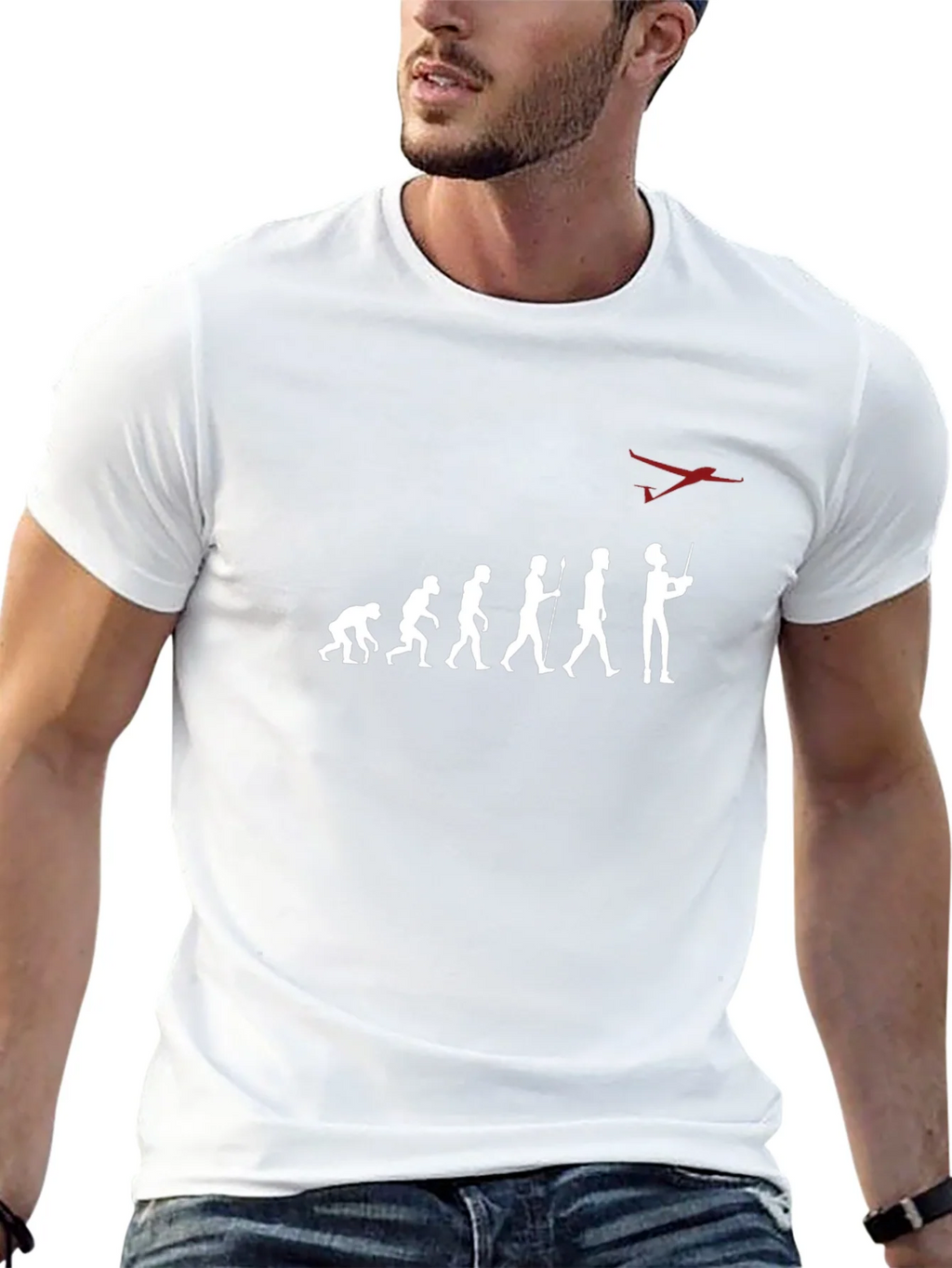 Evolution of Flight RC Plane T-Shirt