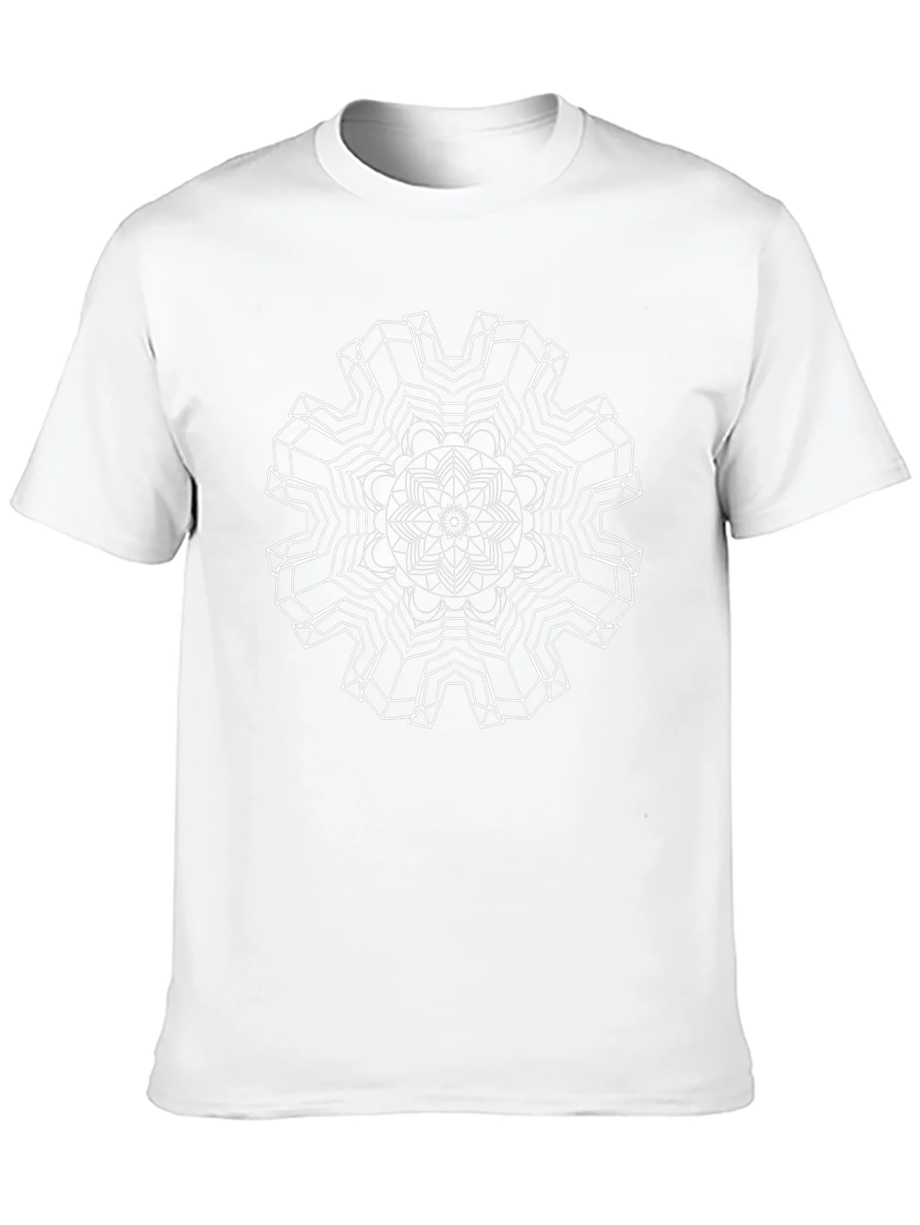 Abstract Geometric Mandala T-Shirt