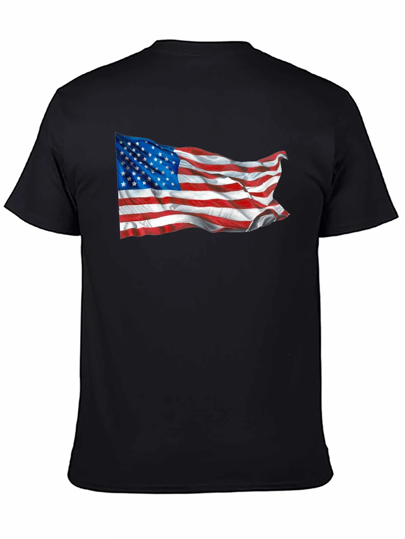 American Flag Graphic T-Shirt