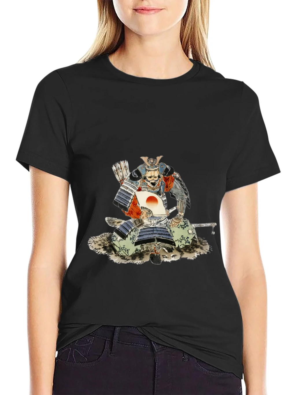 Samurai Warrior Graphic Tee - Cool & Unique