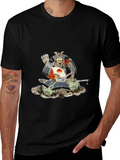 Samurai Warrior Graphic Tee - Cool & Unique