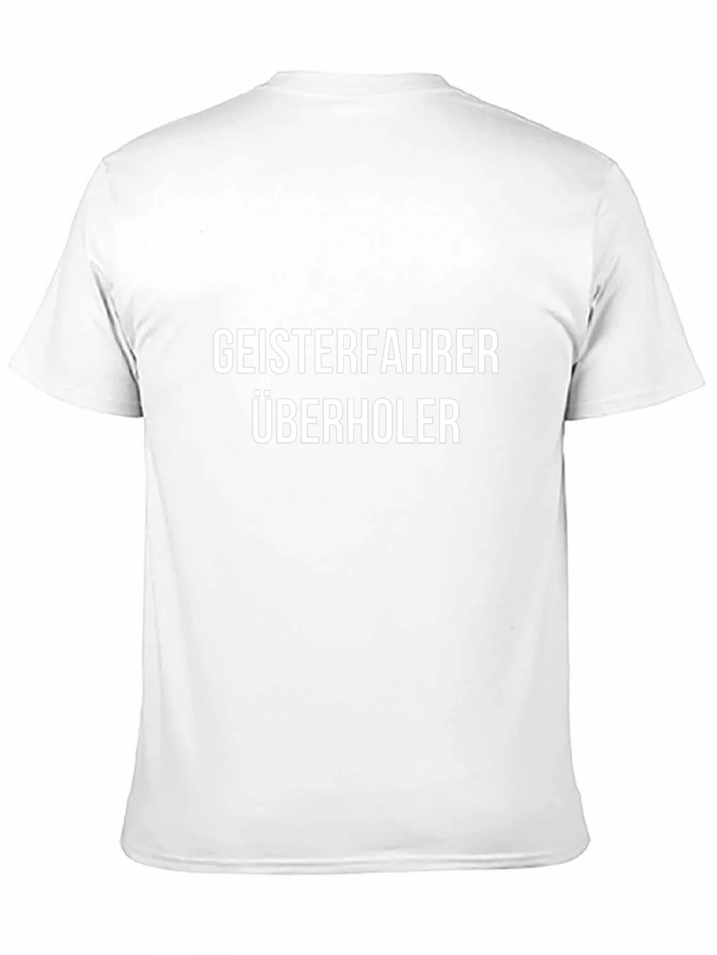 Geisterfahrer Uberholer Tee - Black Graphic T-Shirt