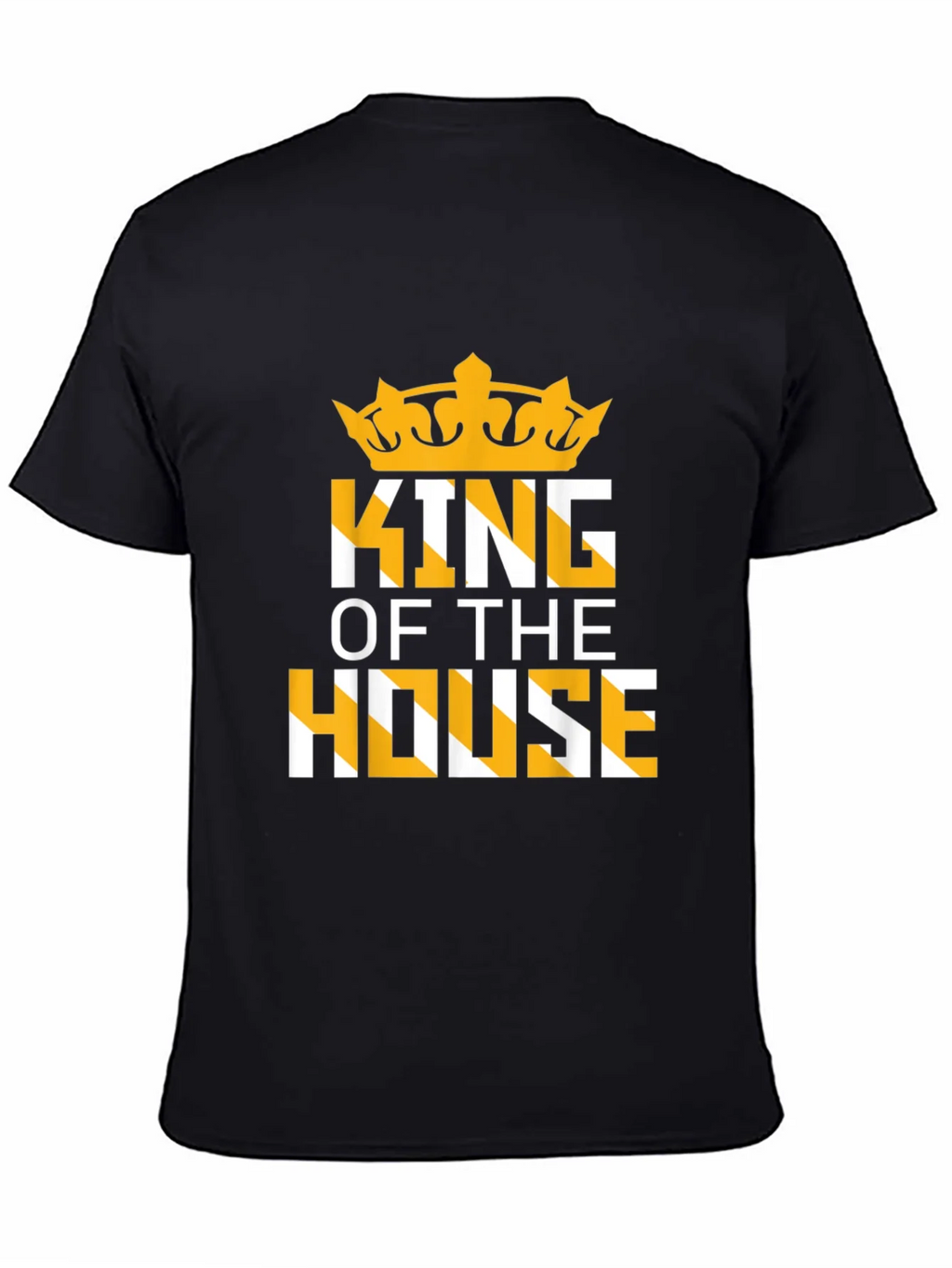 King of The House Graphic T-Shirt - Black
