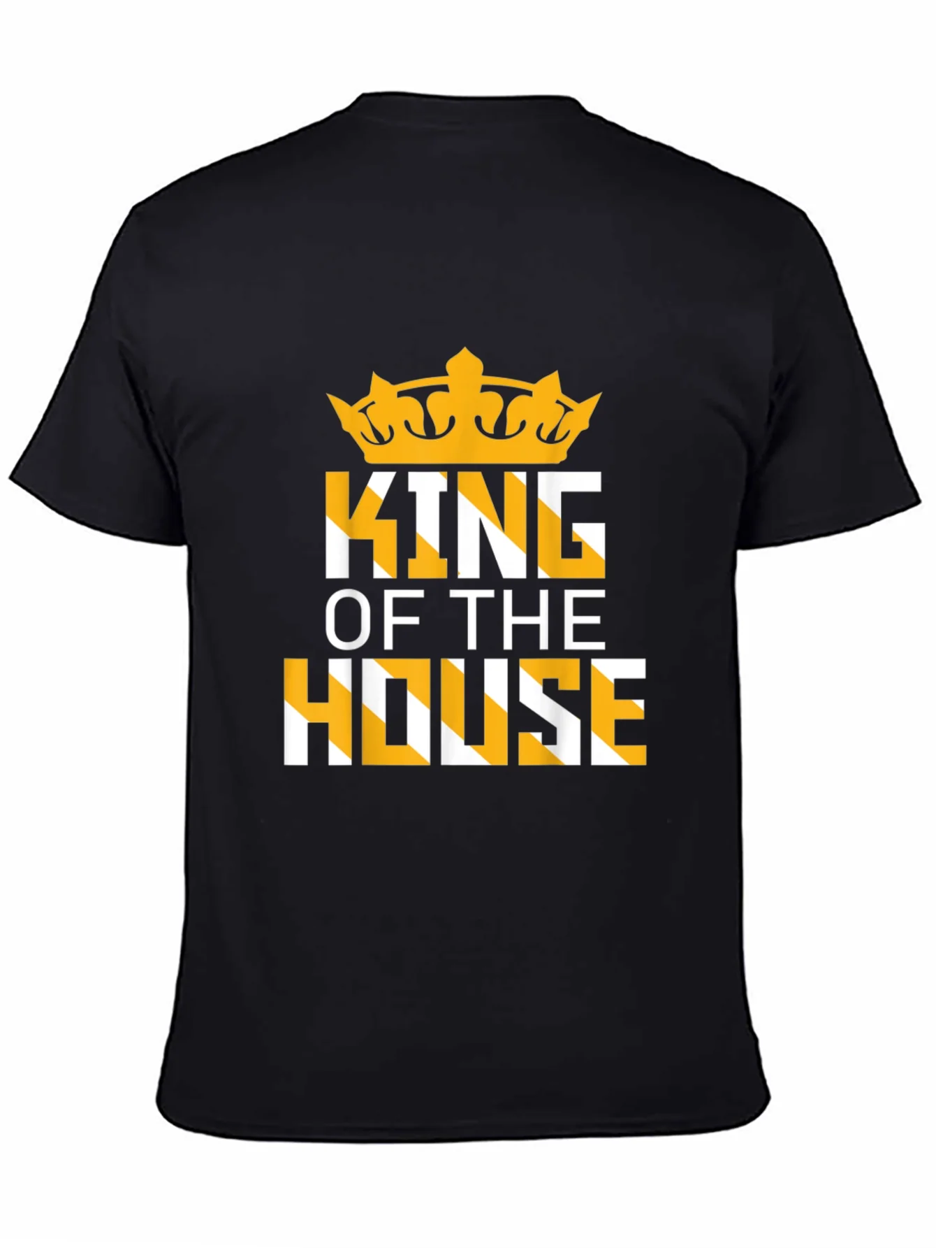 King of The House Graphic T-Shirt - Black