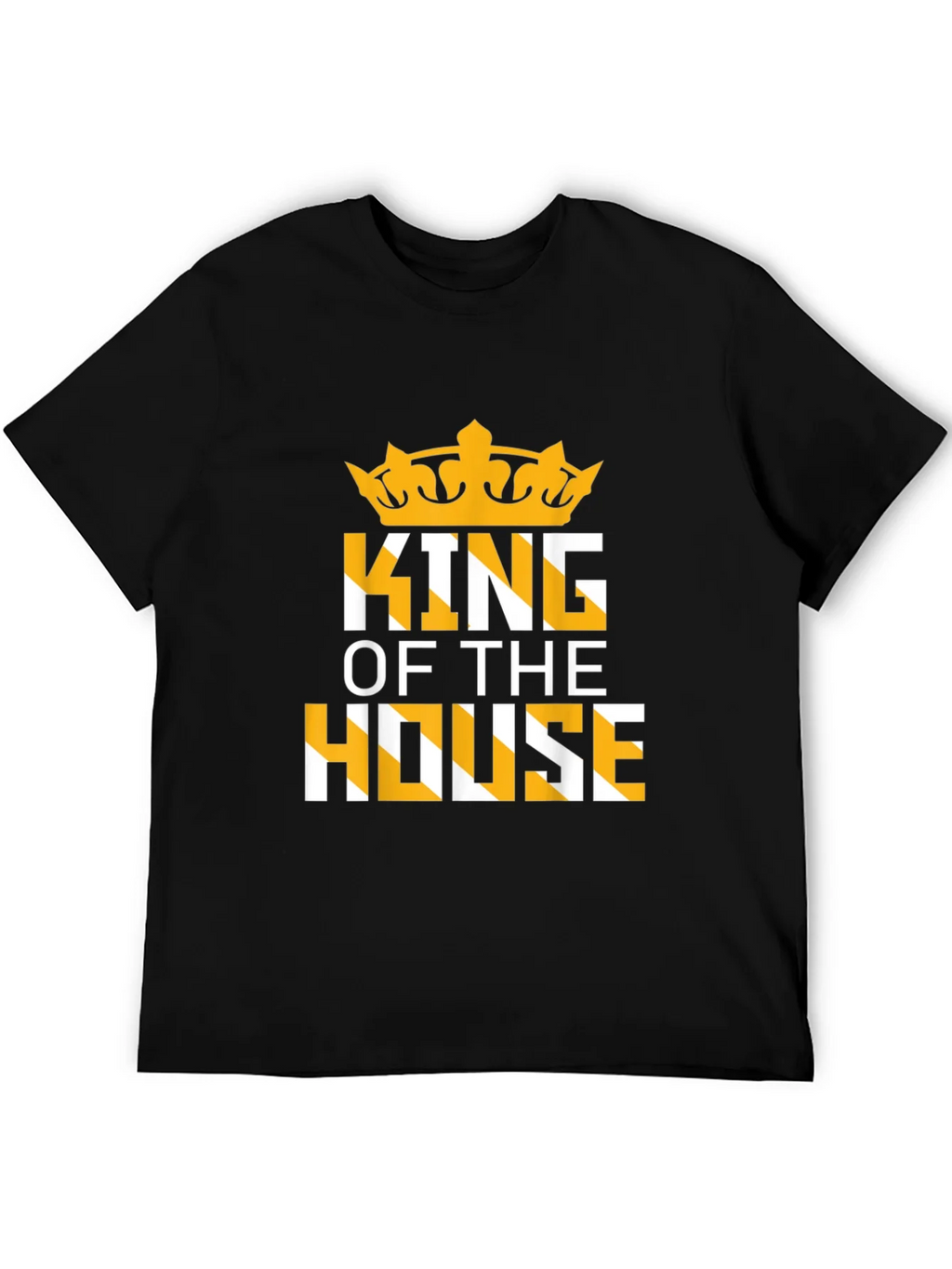 King of The House Graphic T-Shirt - Black