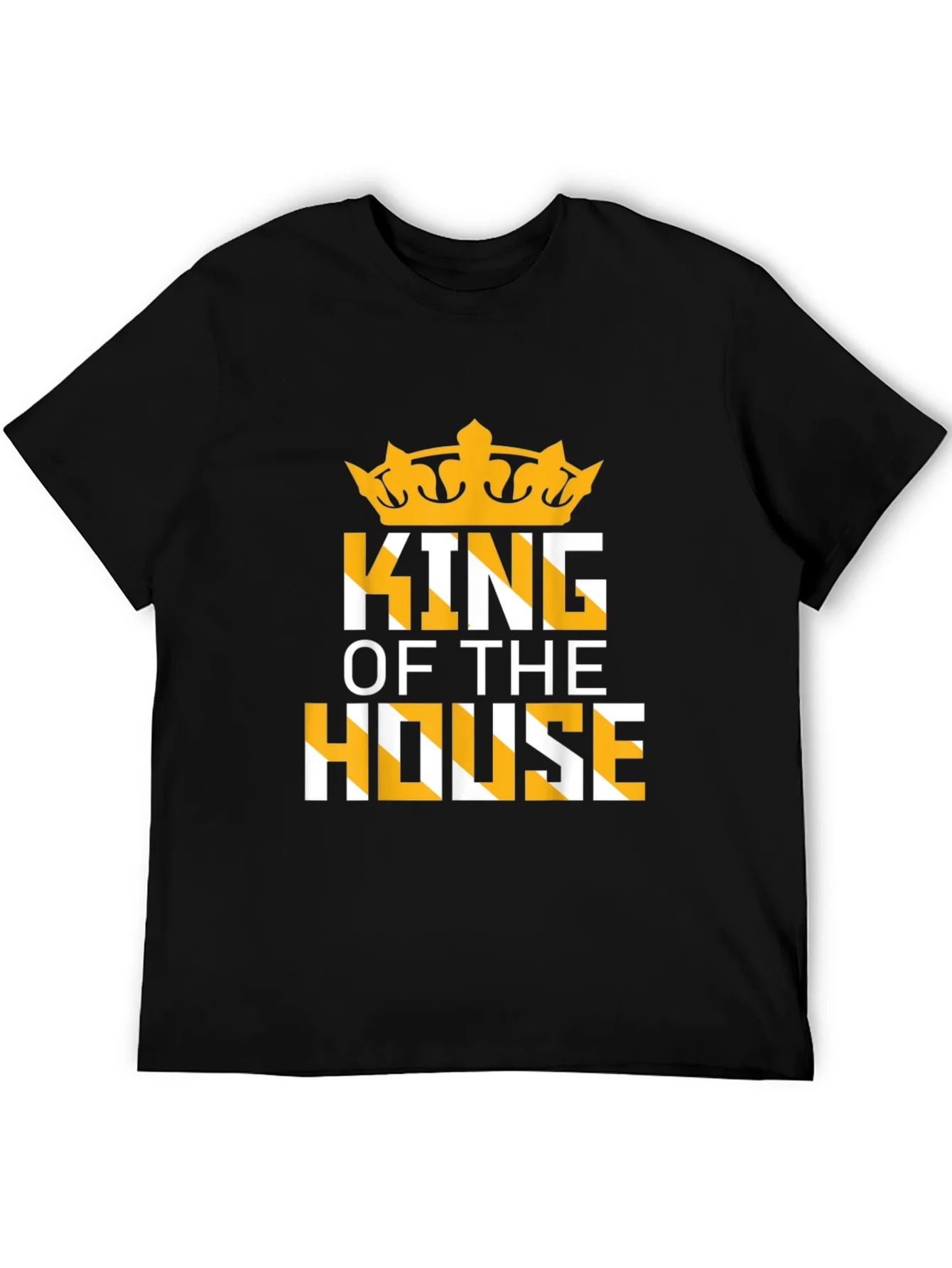 King of The House Graphic T-Shirt - Black