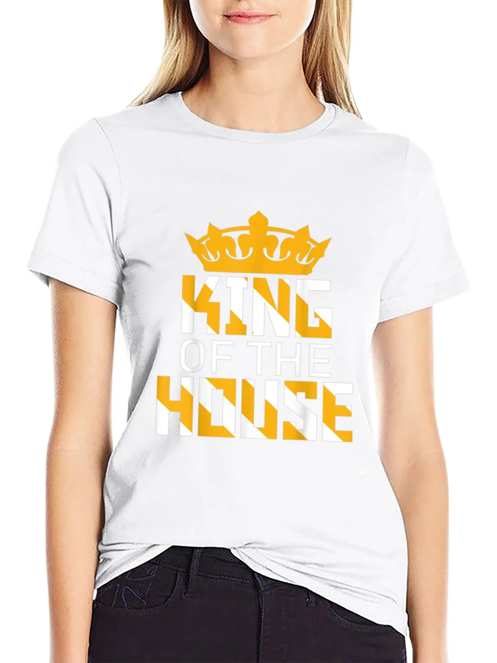 King of The House Graphic T-Shirt - Black