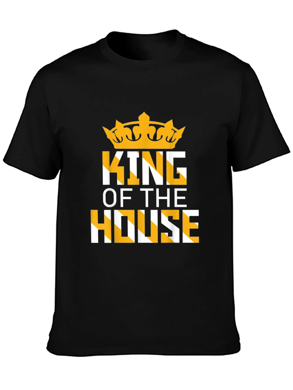 King of The House Graphic T-Shirt - Black