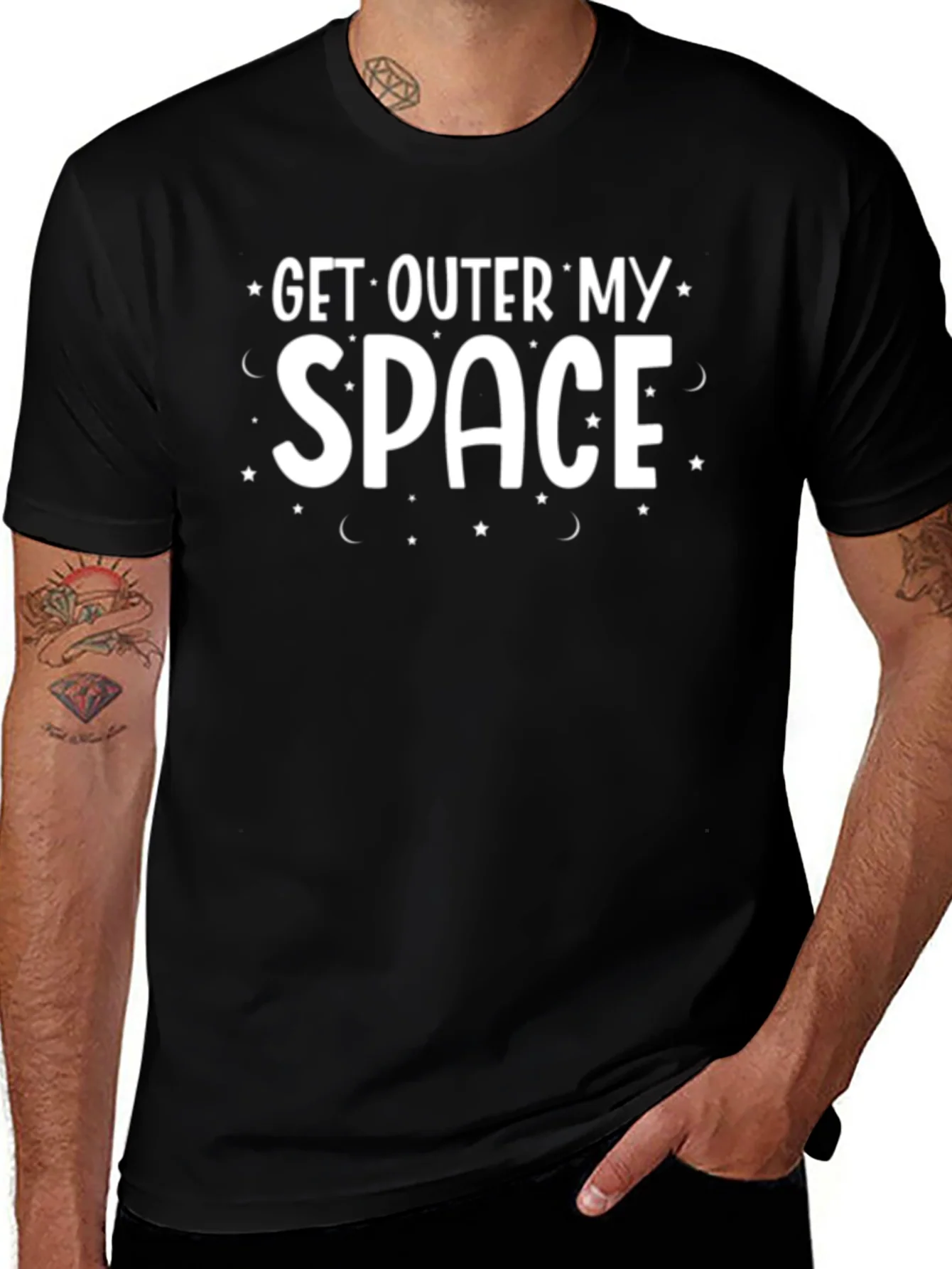 Get Outer My Space Graphic Tee