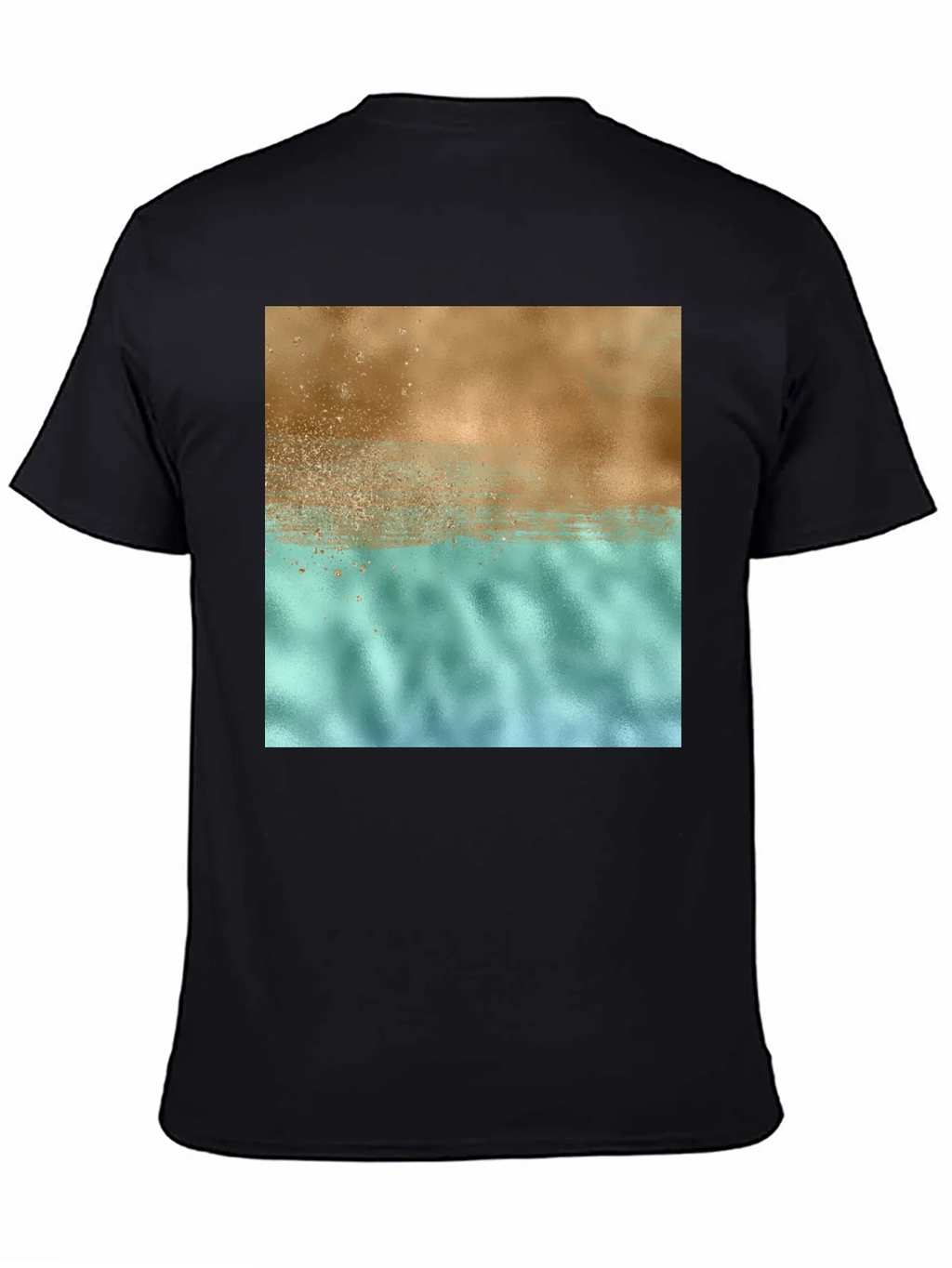 Abstract Graphic Print T-Shirt - Casual Style