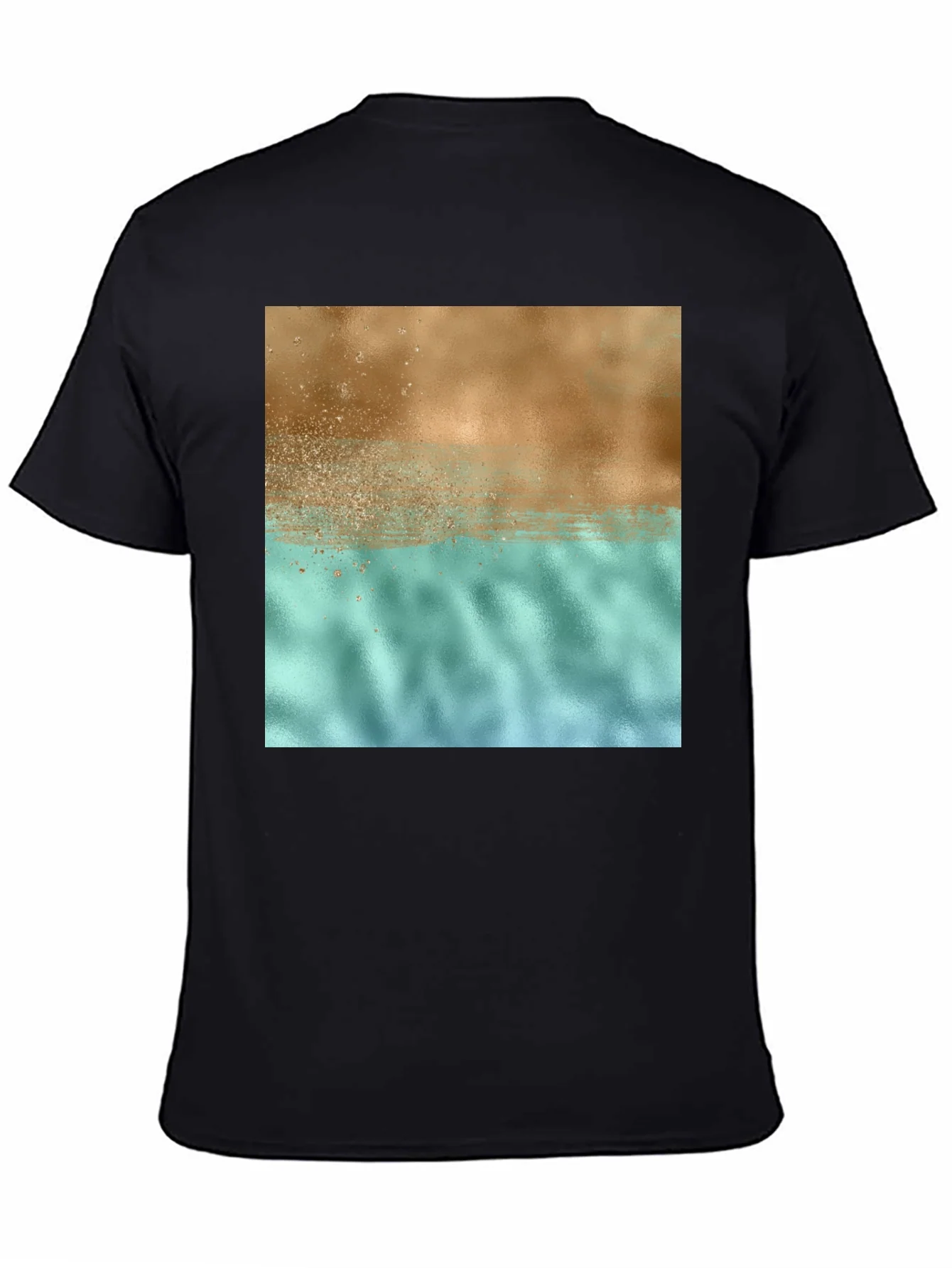 Abstract Graphic Print T-Shirt - Casual Style