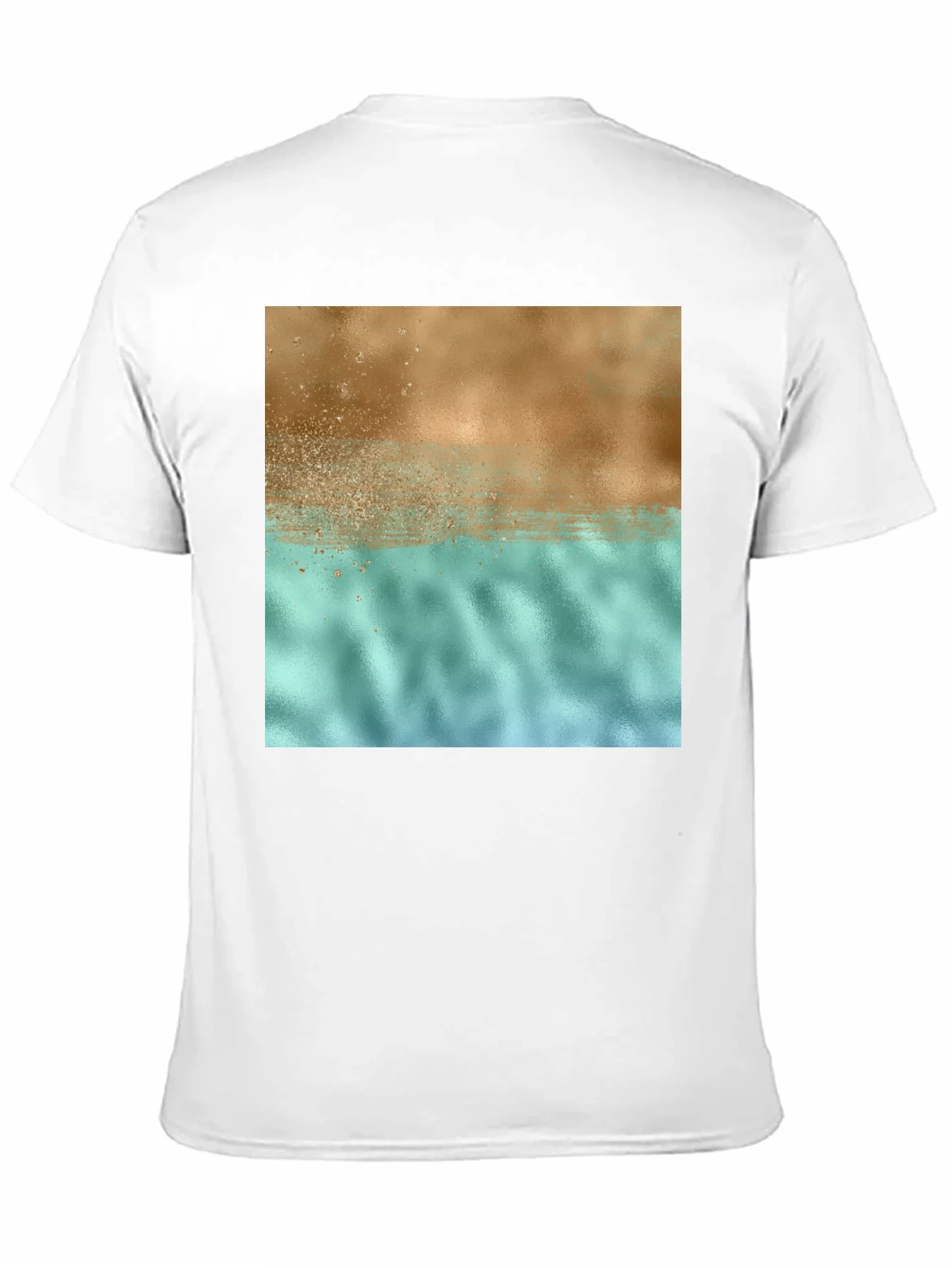 Abstract Graphic Print T-Shirt - Casual Style