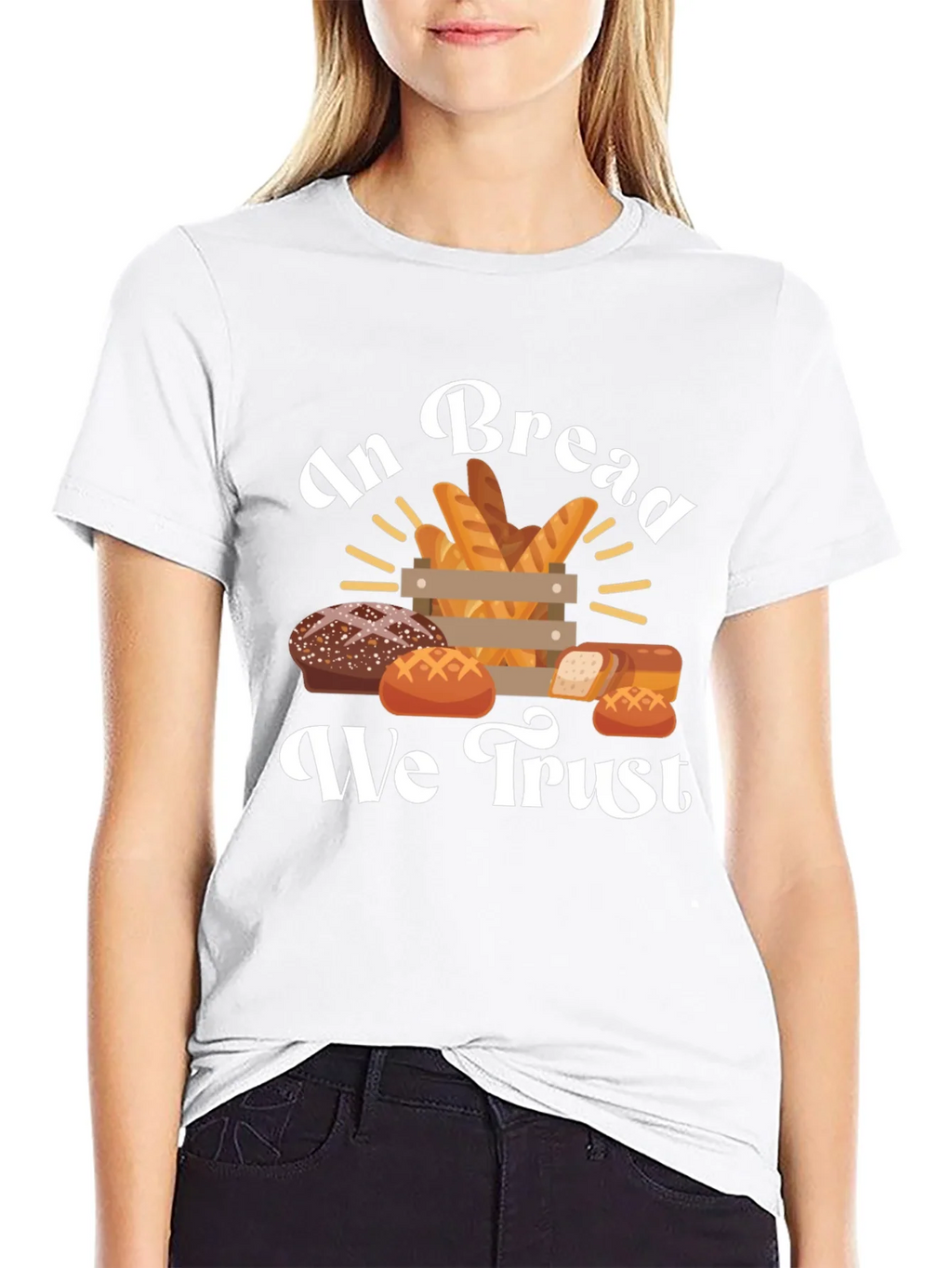 In Bread We Trust Graphic T-Shirt