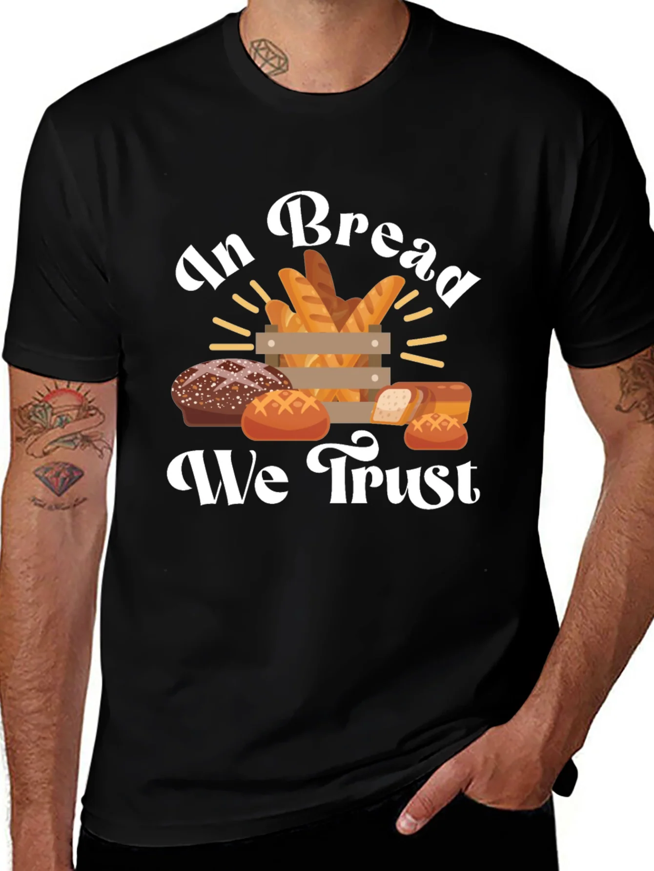 In Bread We Trust Graphic T-Shirt