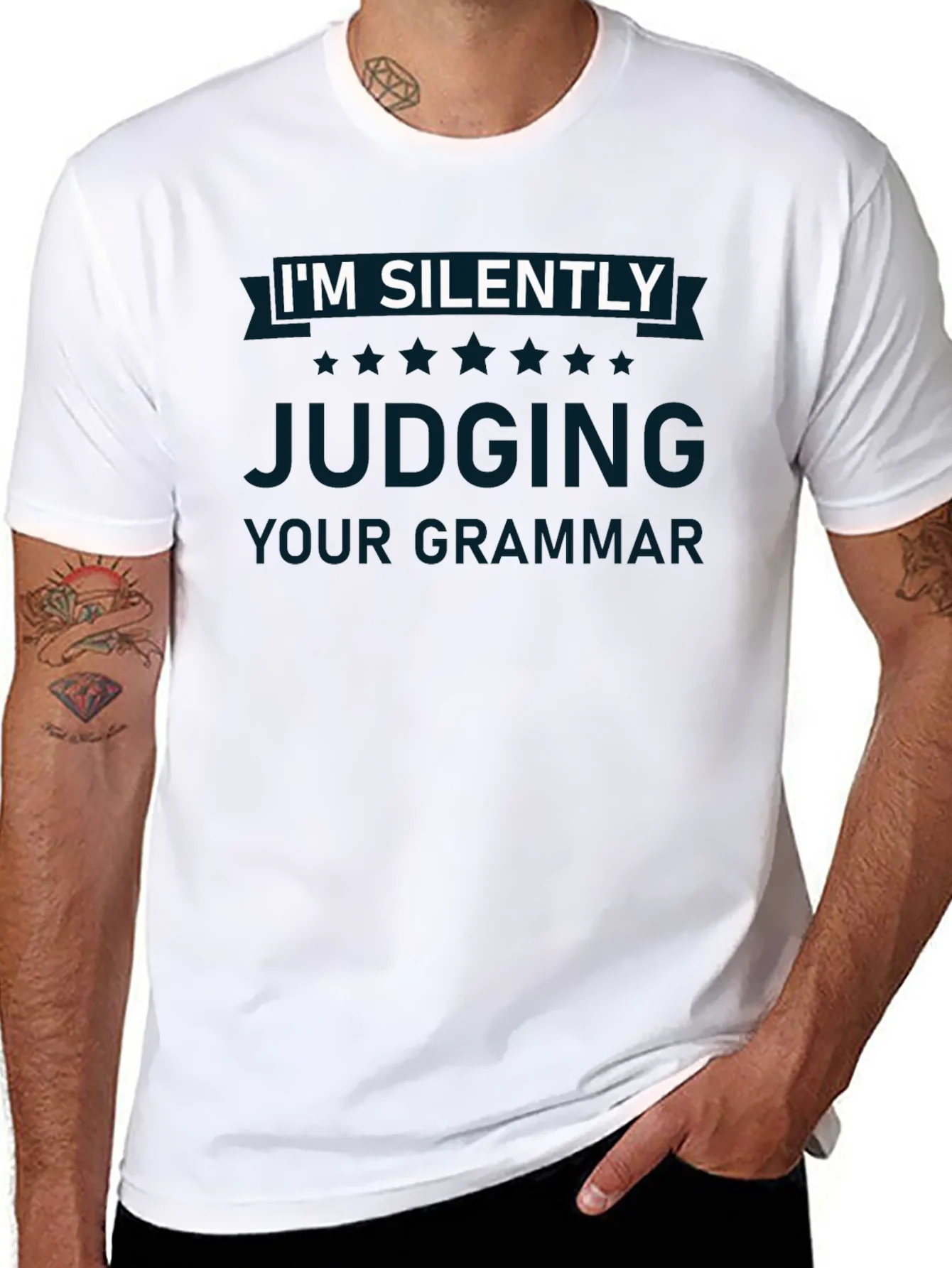 Im Silently Judging Your Grammar T-Shirt
