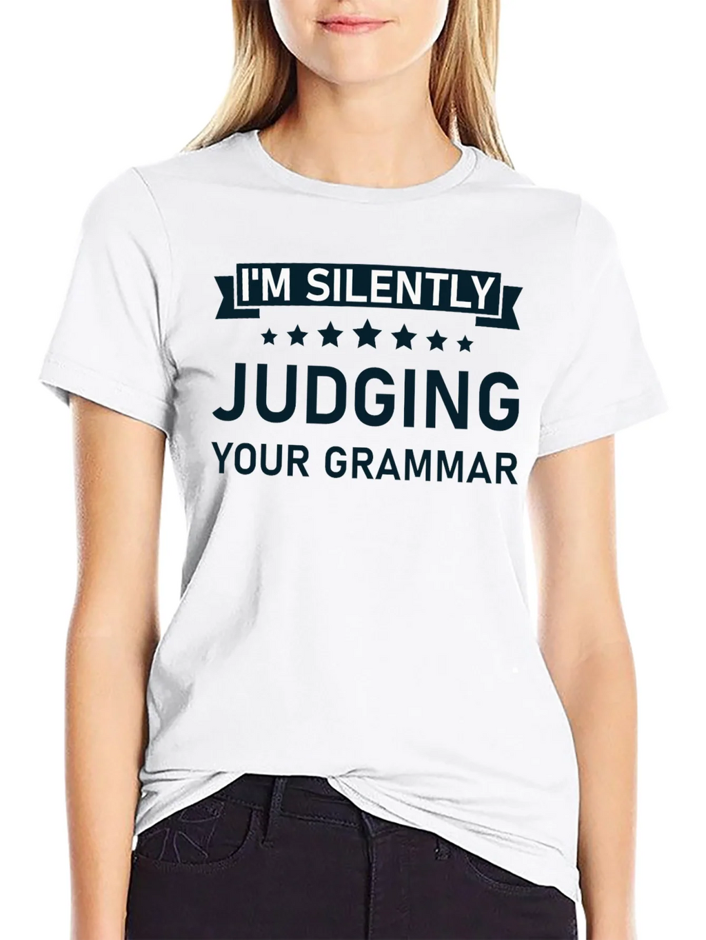Im Silently Judging Your Grammar T-Shirt