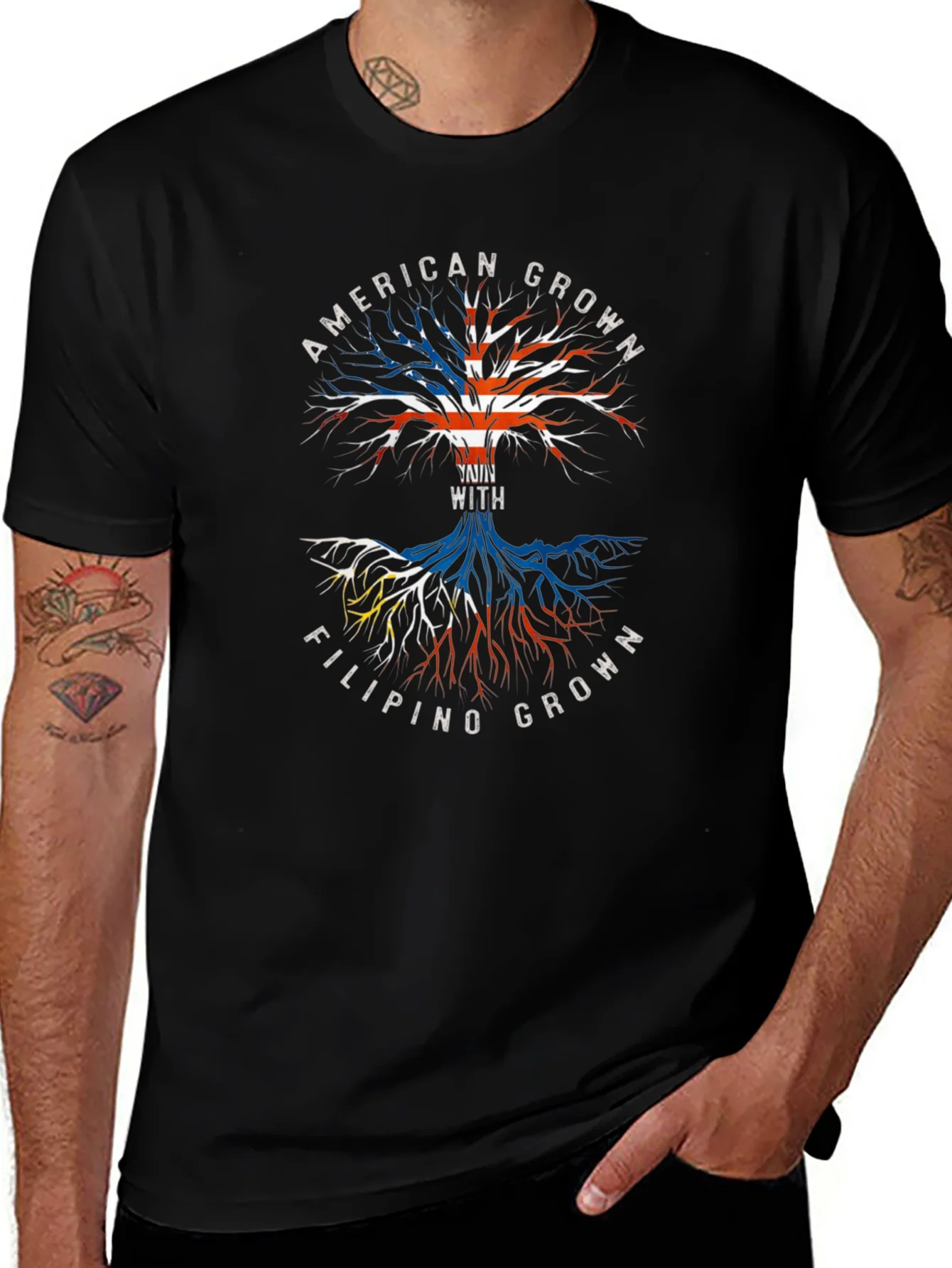 American Filipino Roots T-Shirt