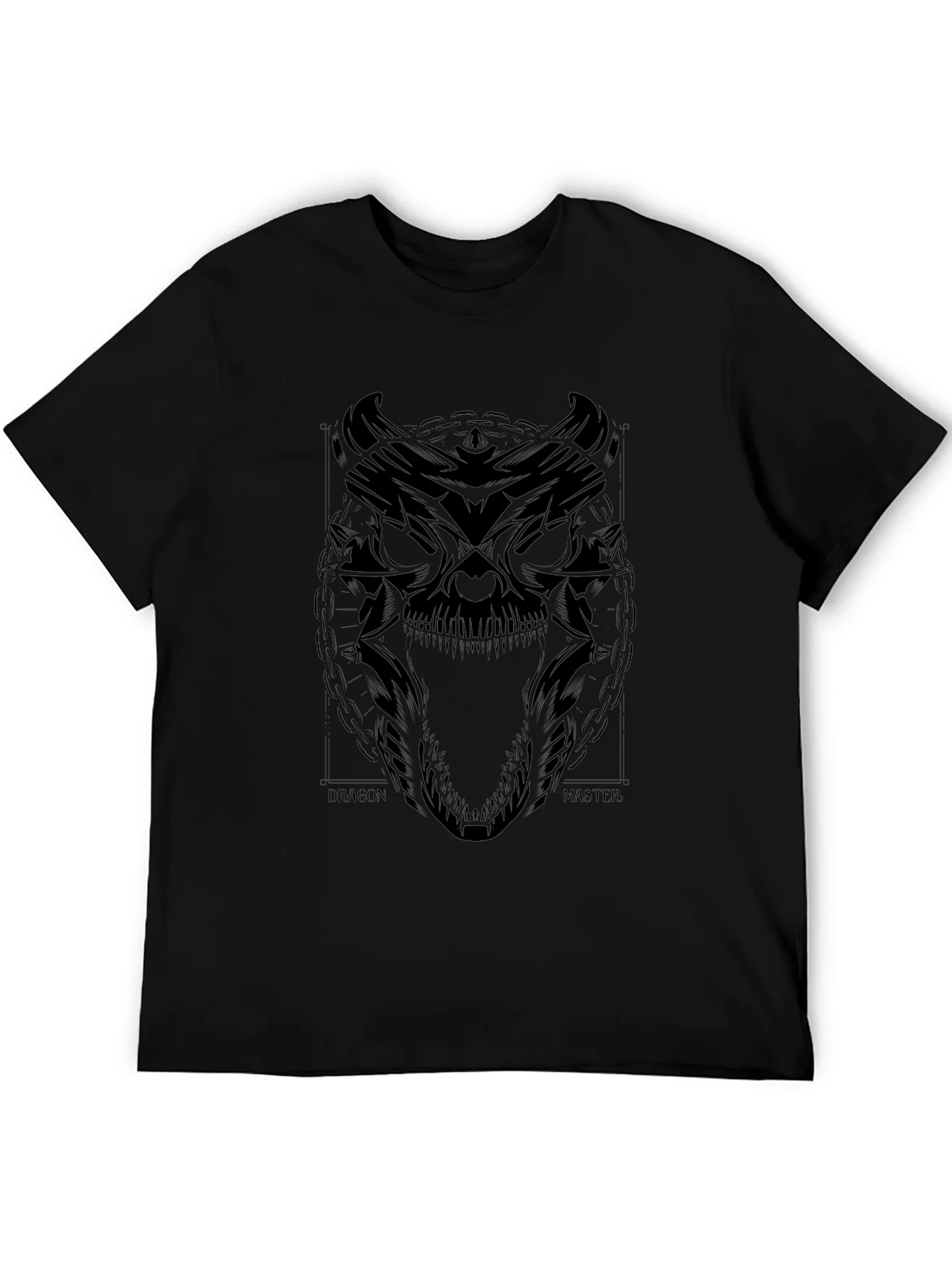 Dragon Master Graphic Tee - Black