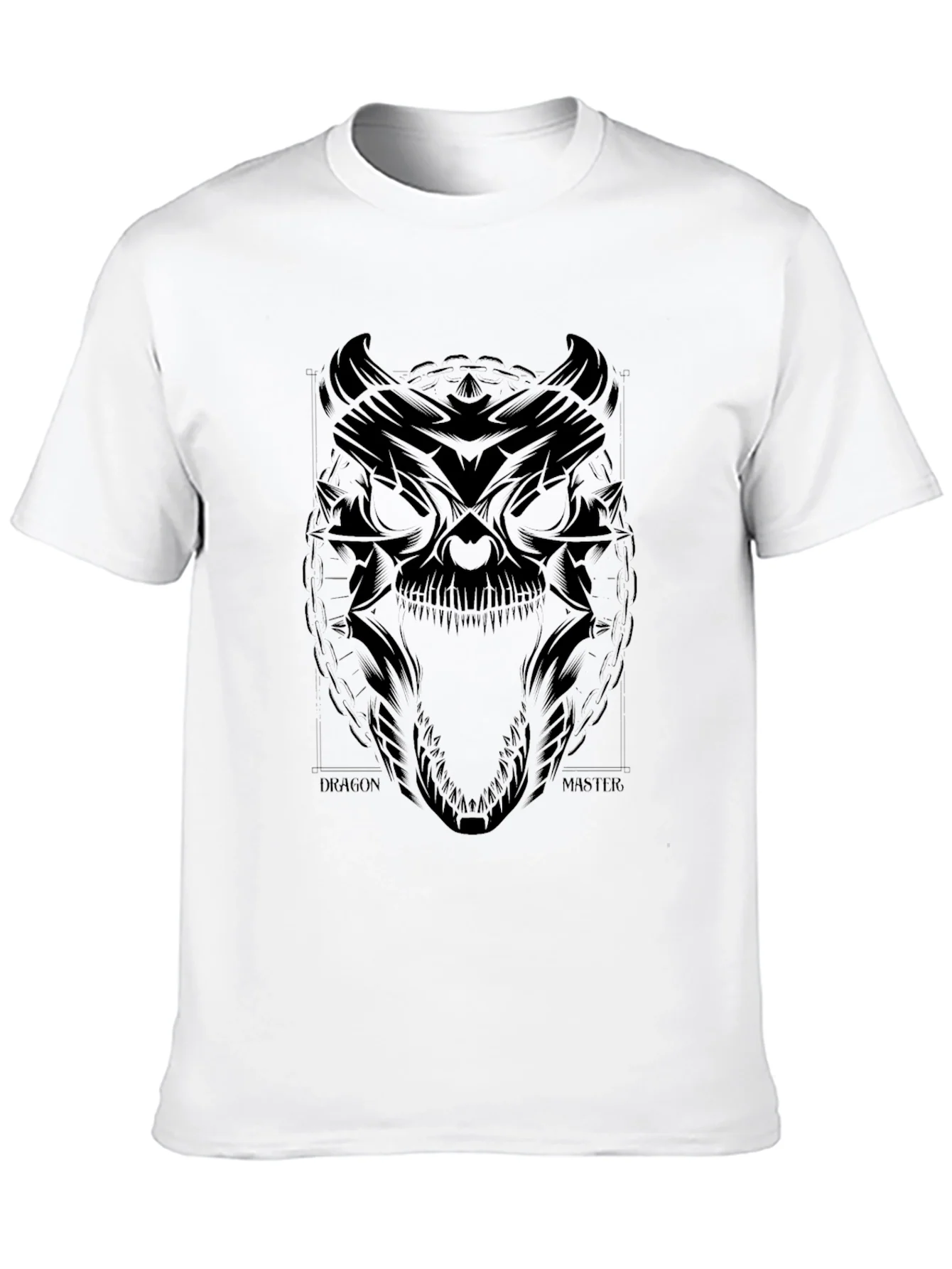 Dragon Master Graphic Tee - Black