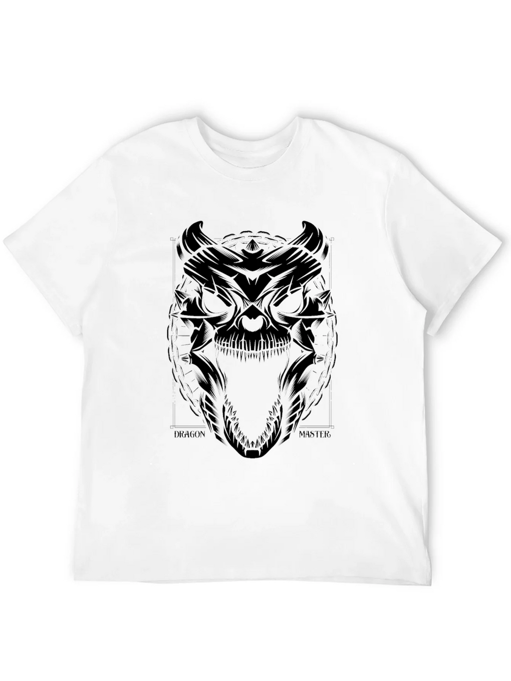 Dragon Master Graphic Tee - Black