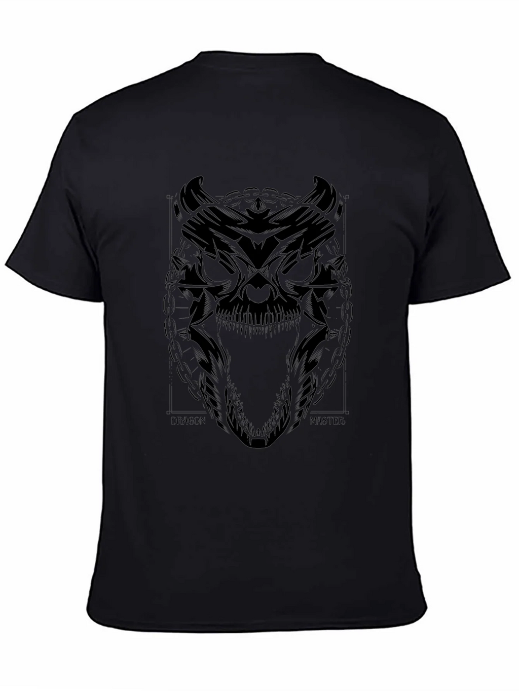Dragon Master Graphic Tee - Black
