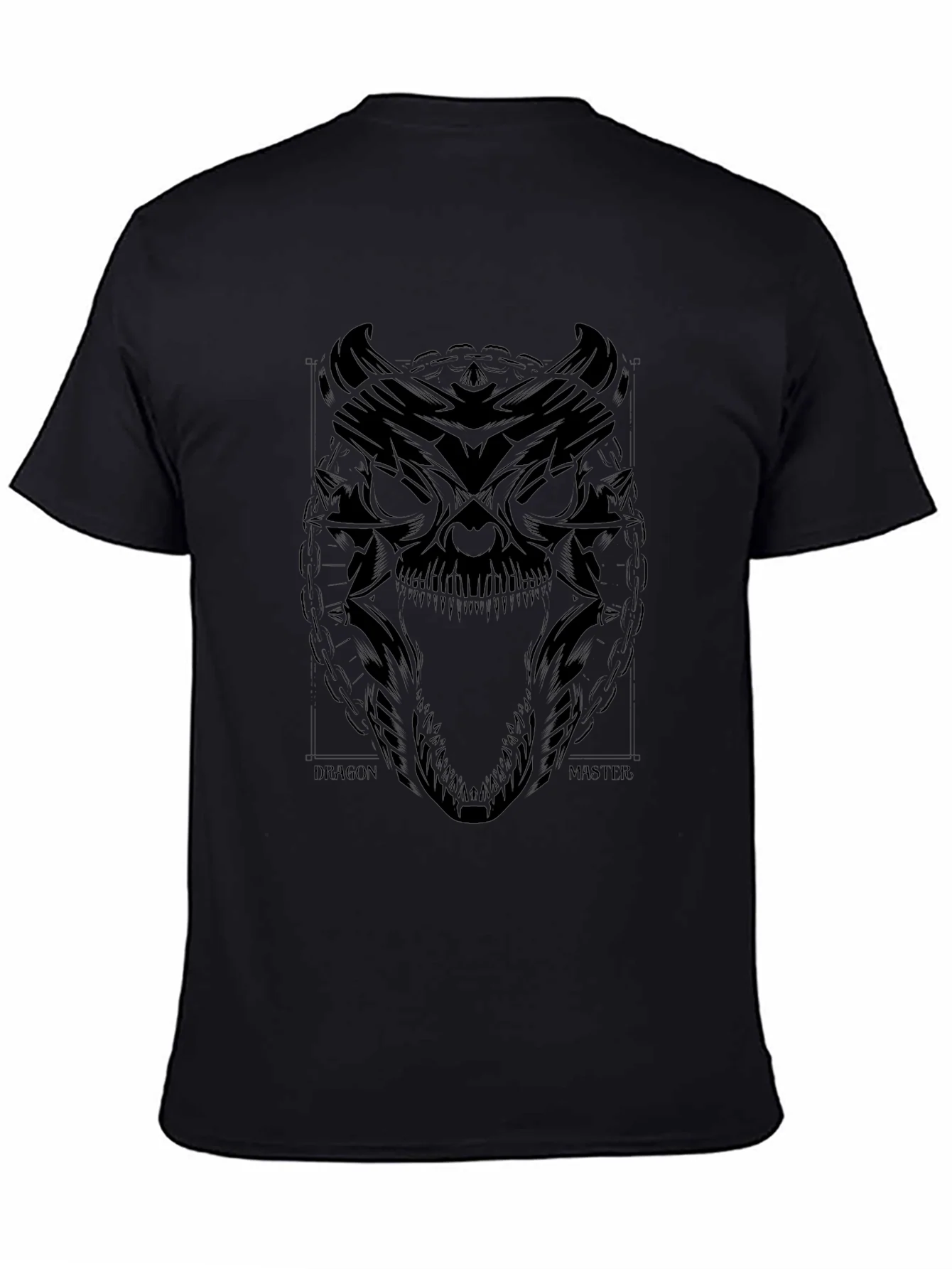 Dragon Master Graphic Tee - Black