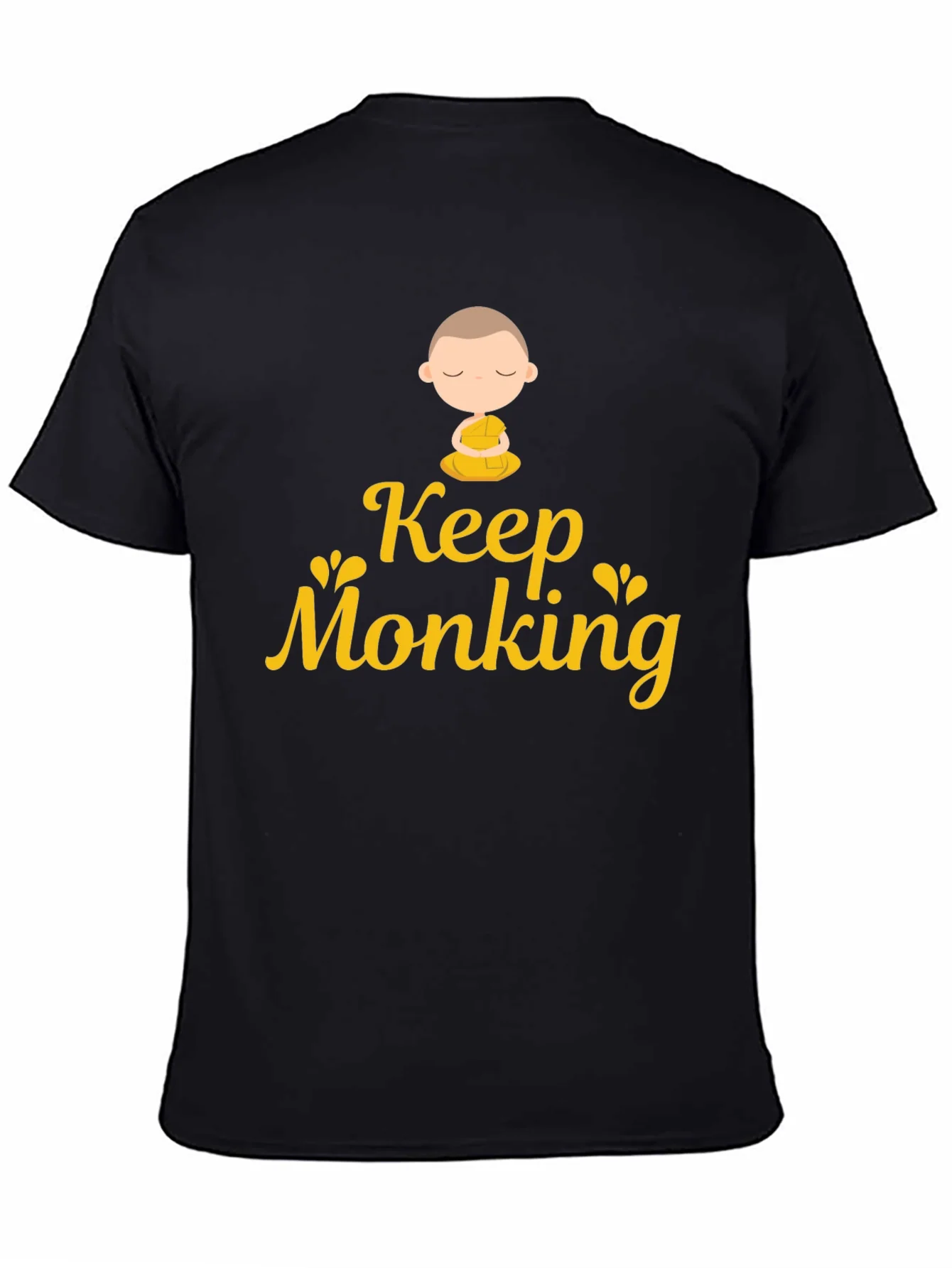 Keep Monking T-Shirt - Funny Monk Design