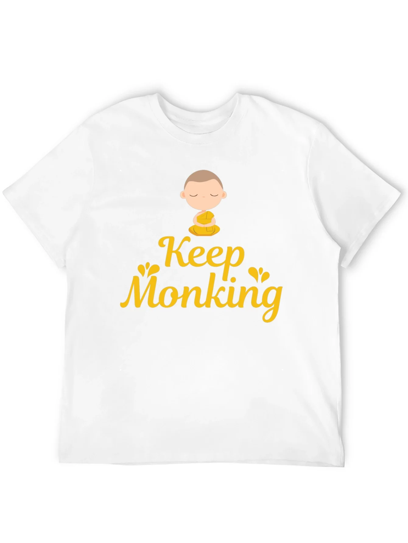 Keep Monking T-Shirt - Funny Monk Design