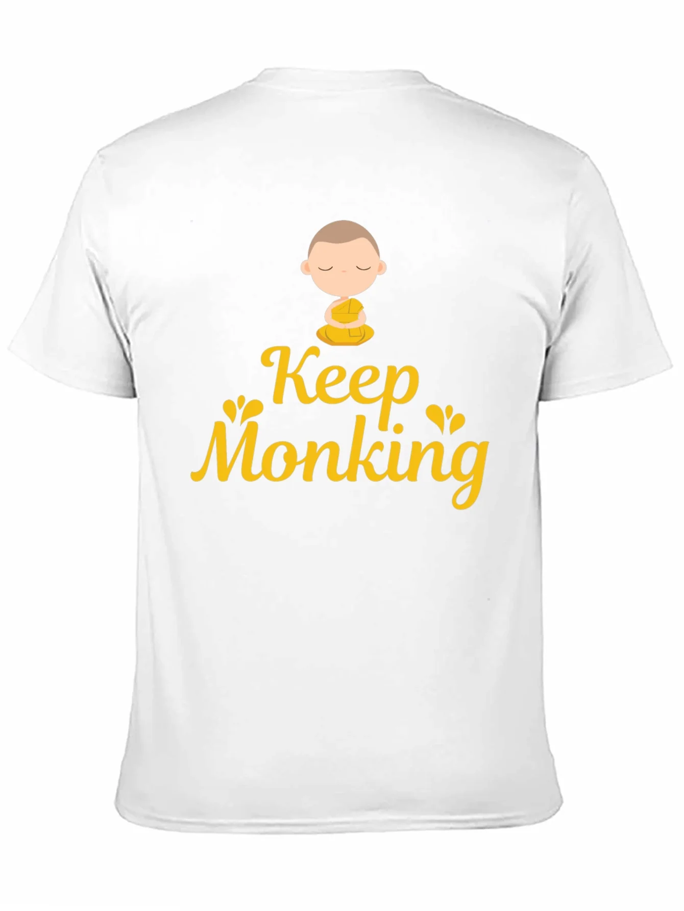 Keep Monking T-Shirt - Funny Monk Design