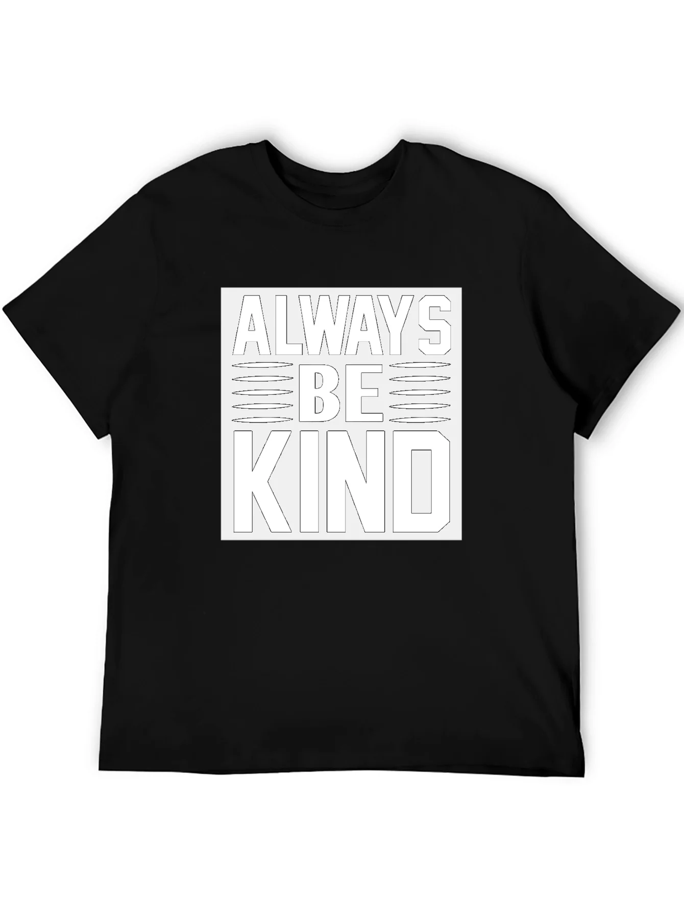 Always Be Kind Black Graphic Tee