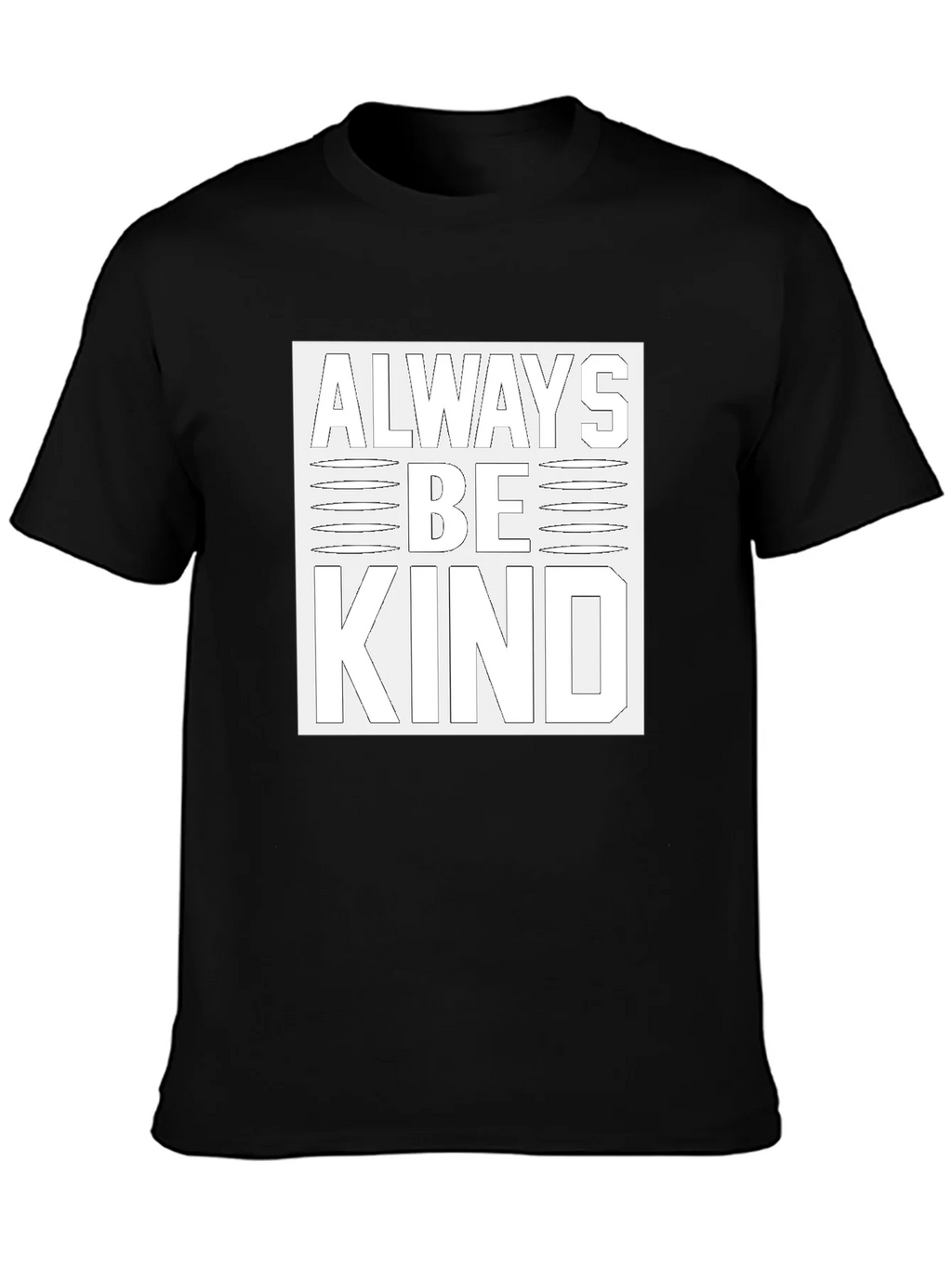 Always Be Kind Black Graphic Tee