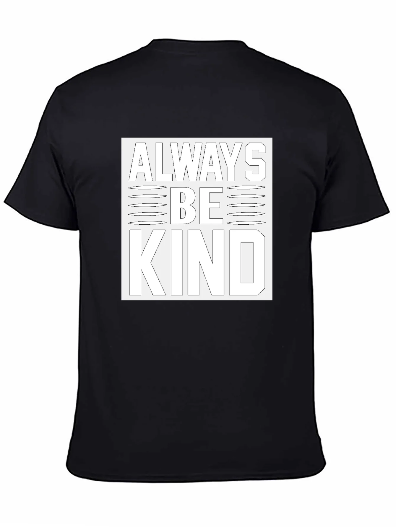 Always Be Kind Black Graphic Tee