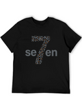 Leopard Print Number Seven T-Shirt