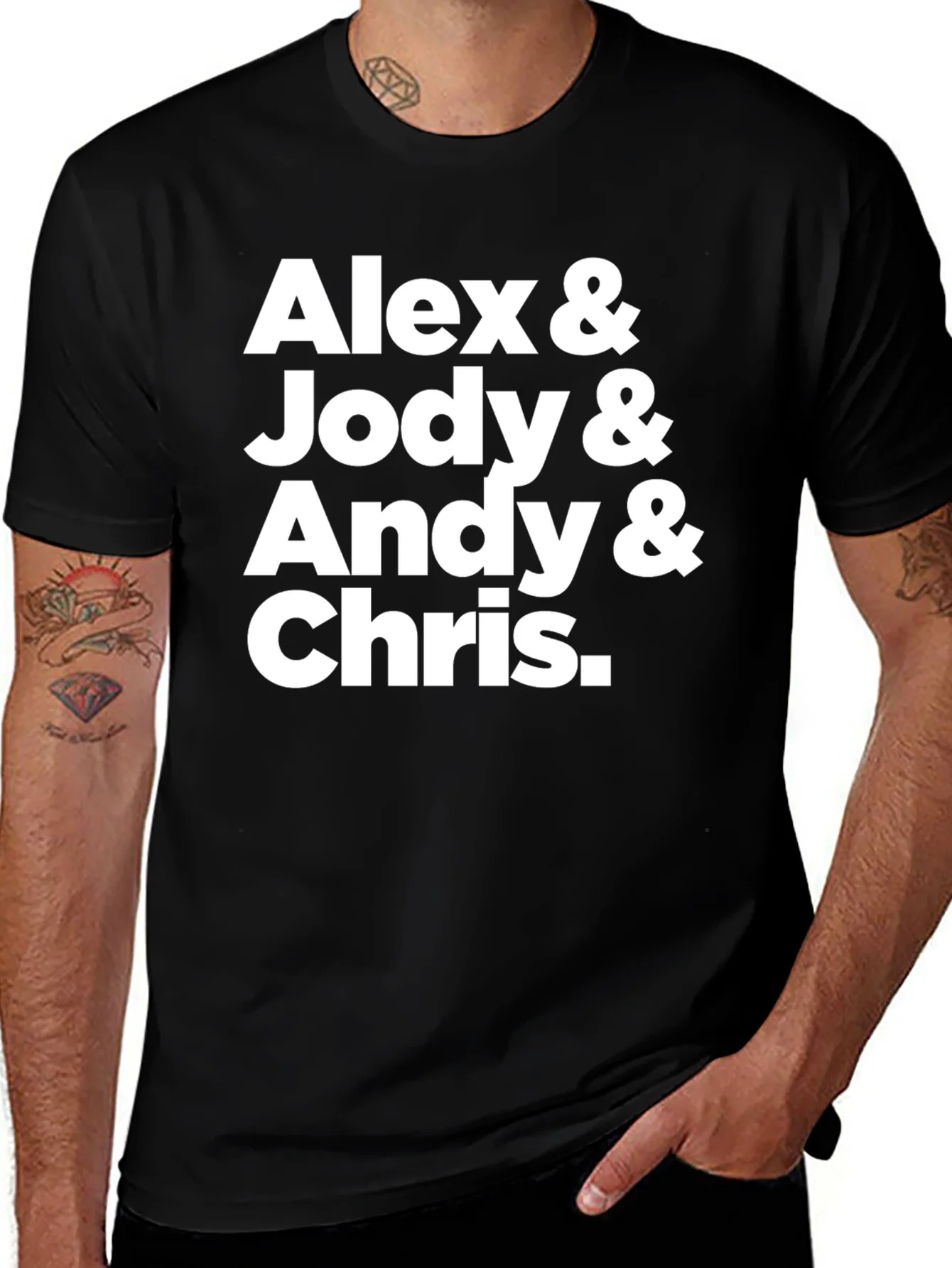 Alex & Jody & Andy & Chris T-Shirt