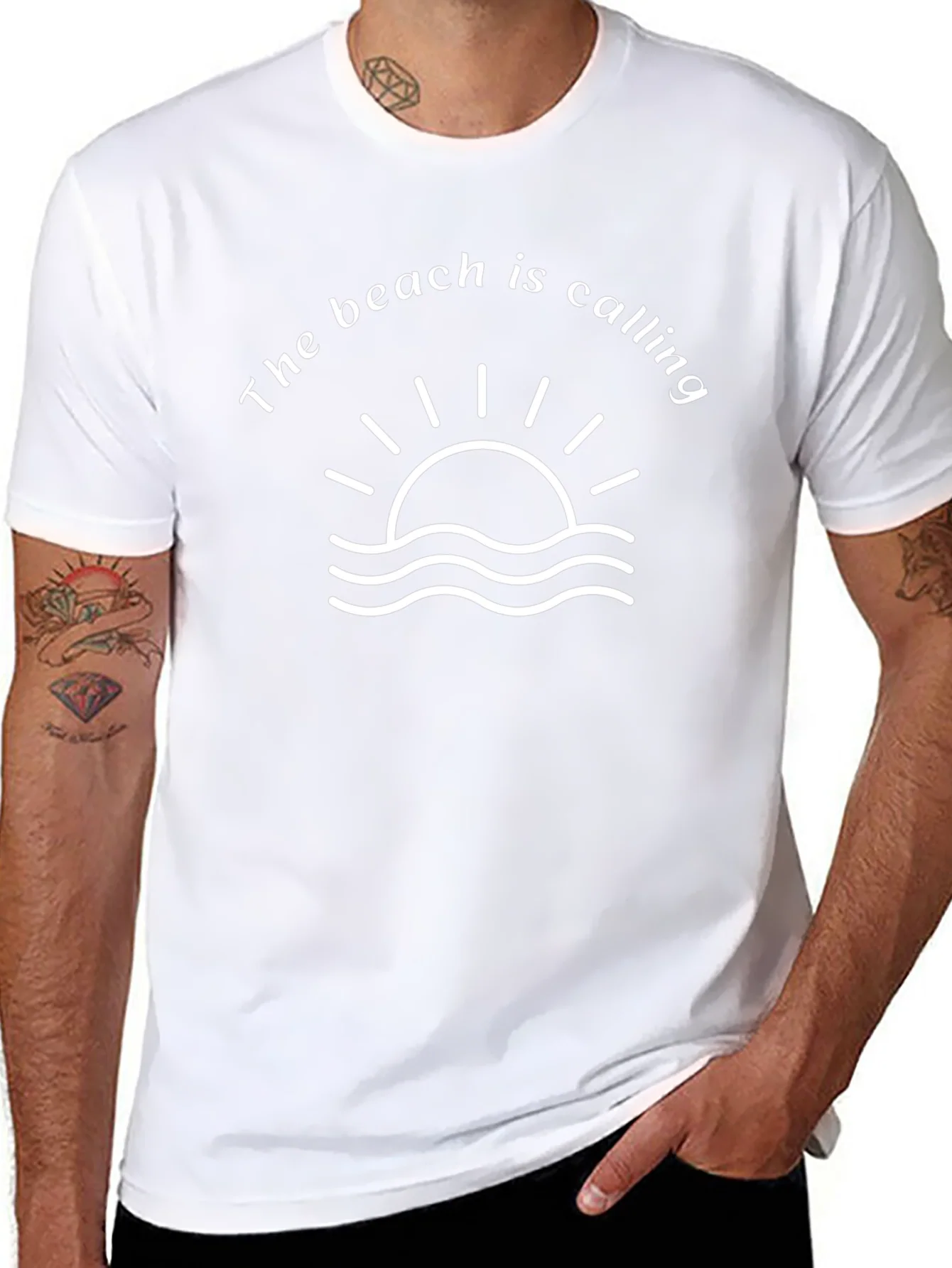 The Beach Is Calling T-Shirt - Summer Vacation Apparel